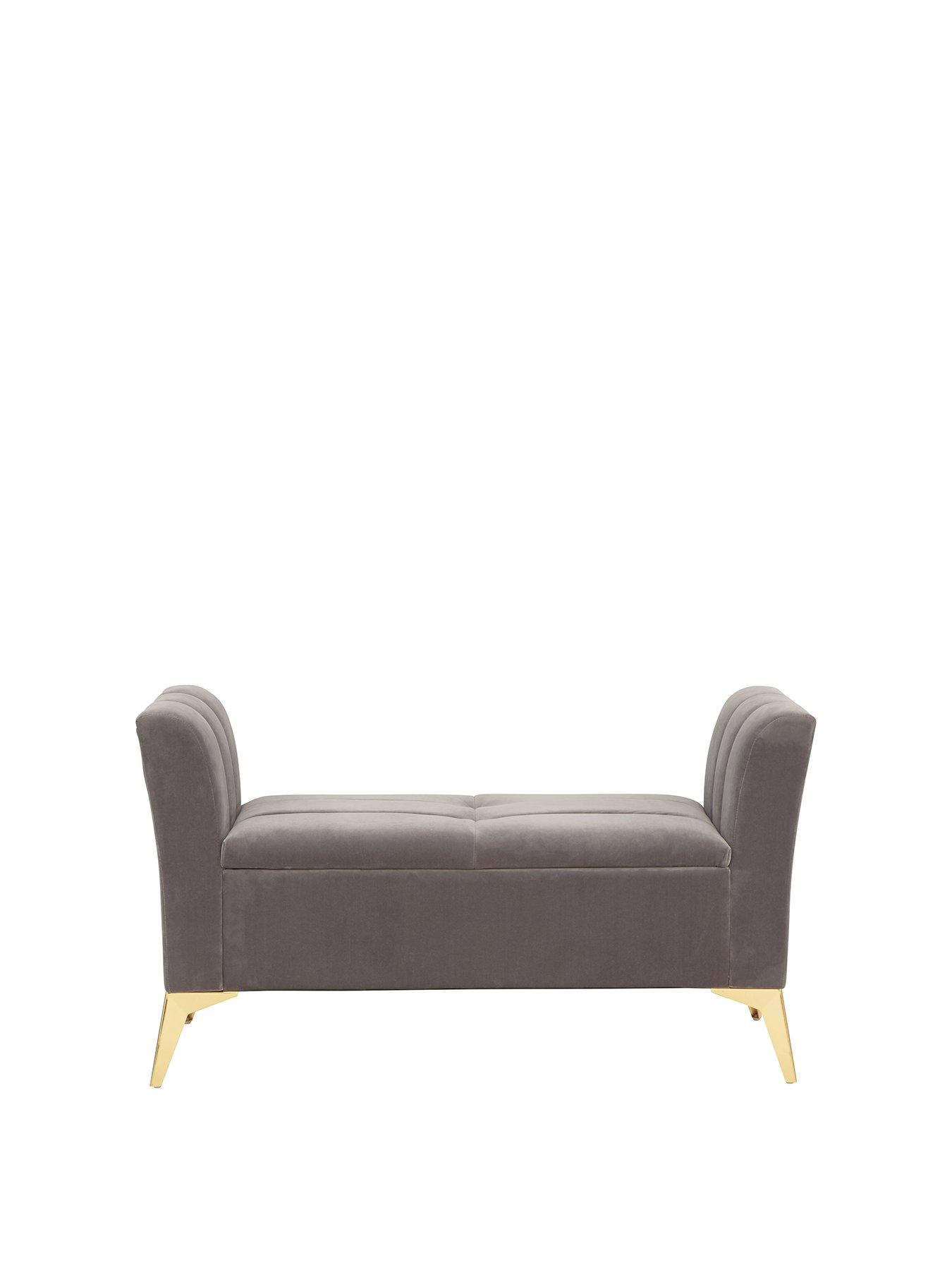 undefined Pettine Ottoman Storage Bench