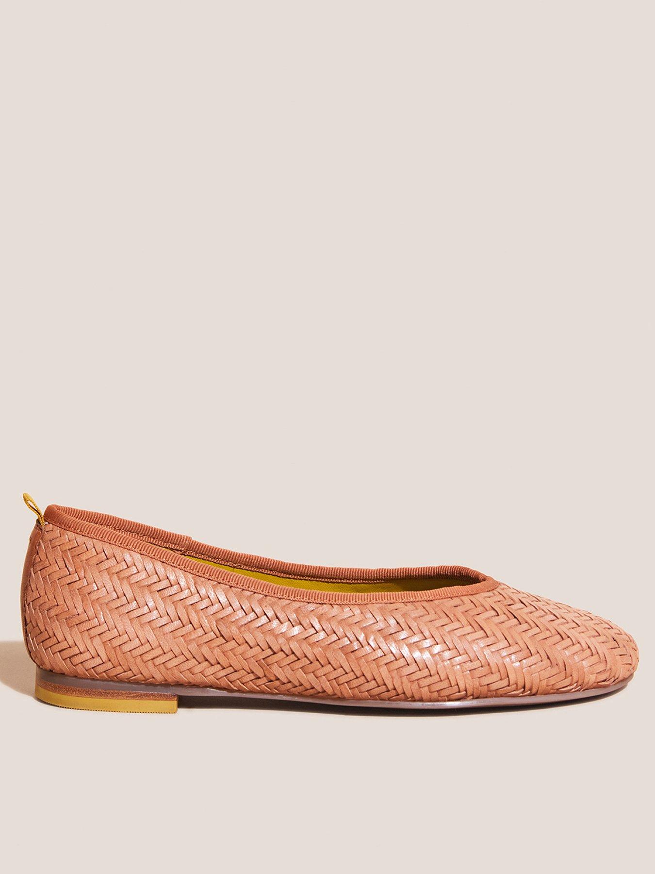 Brown ballet 2025 flats uk