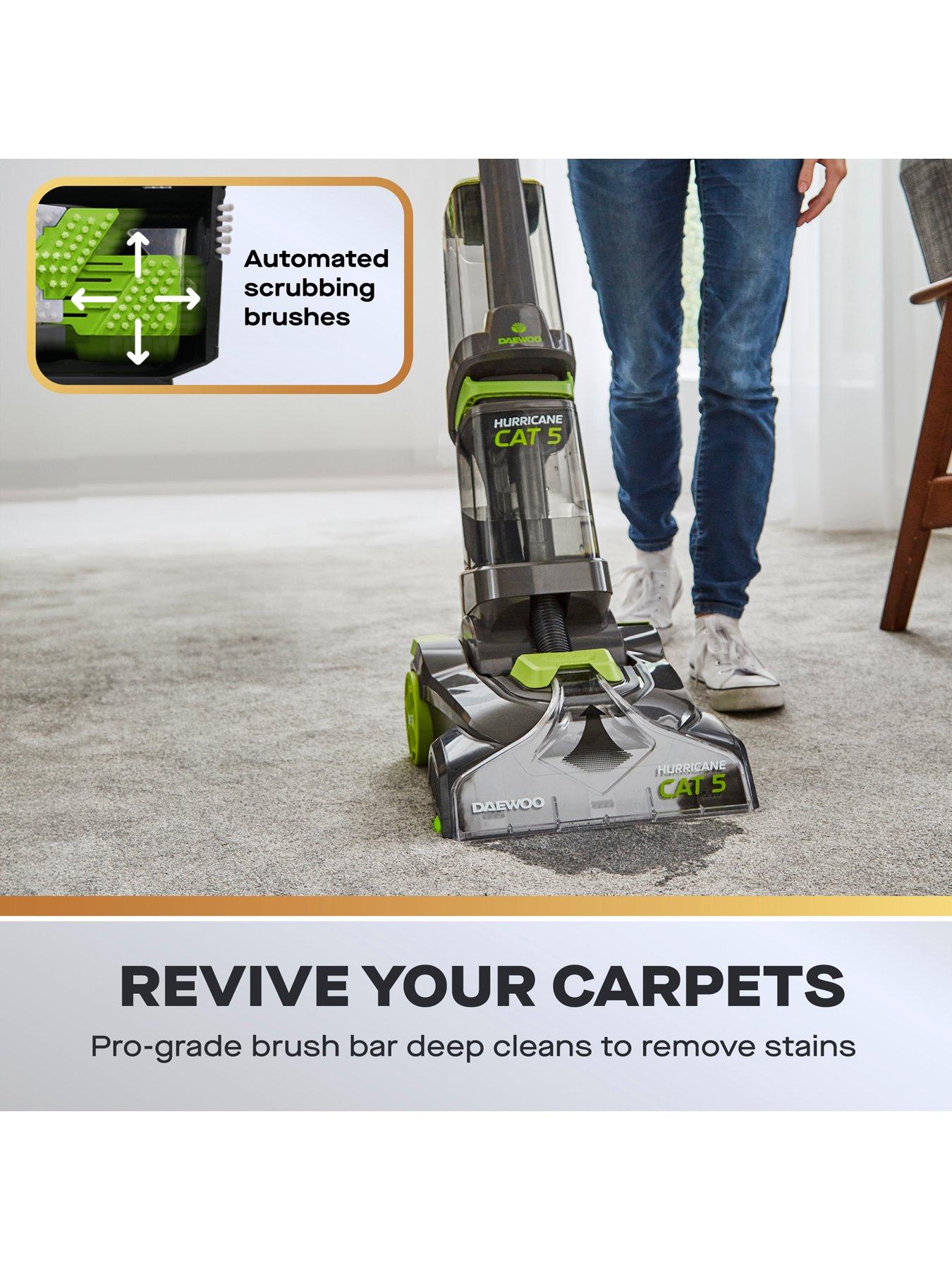 Image 3 of 7 of Daewoo Hurricane 700W Upright Carpet Washer with Spot Cleaner Upholstery Brush