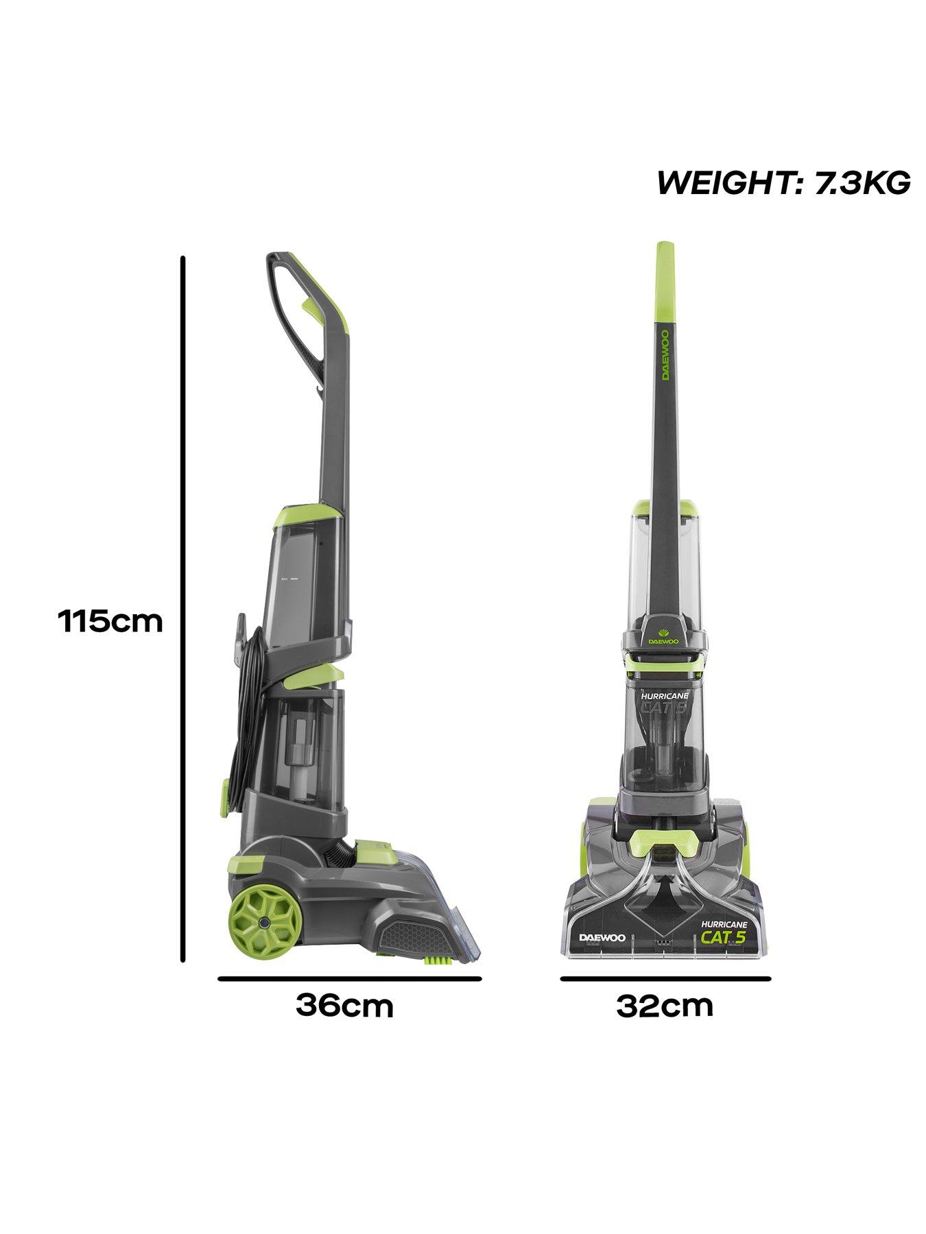 Image 6 of 7 of Daewoo Hurricane 700W Upright Carpet Washer with Spot Cleaner Upholstery Brush