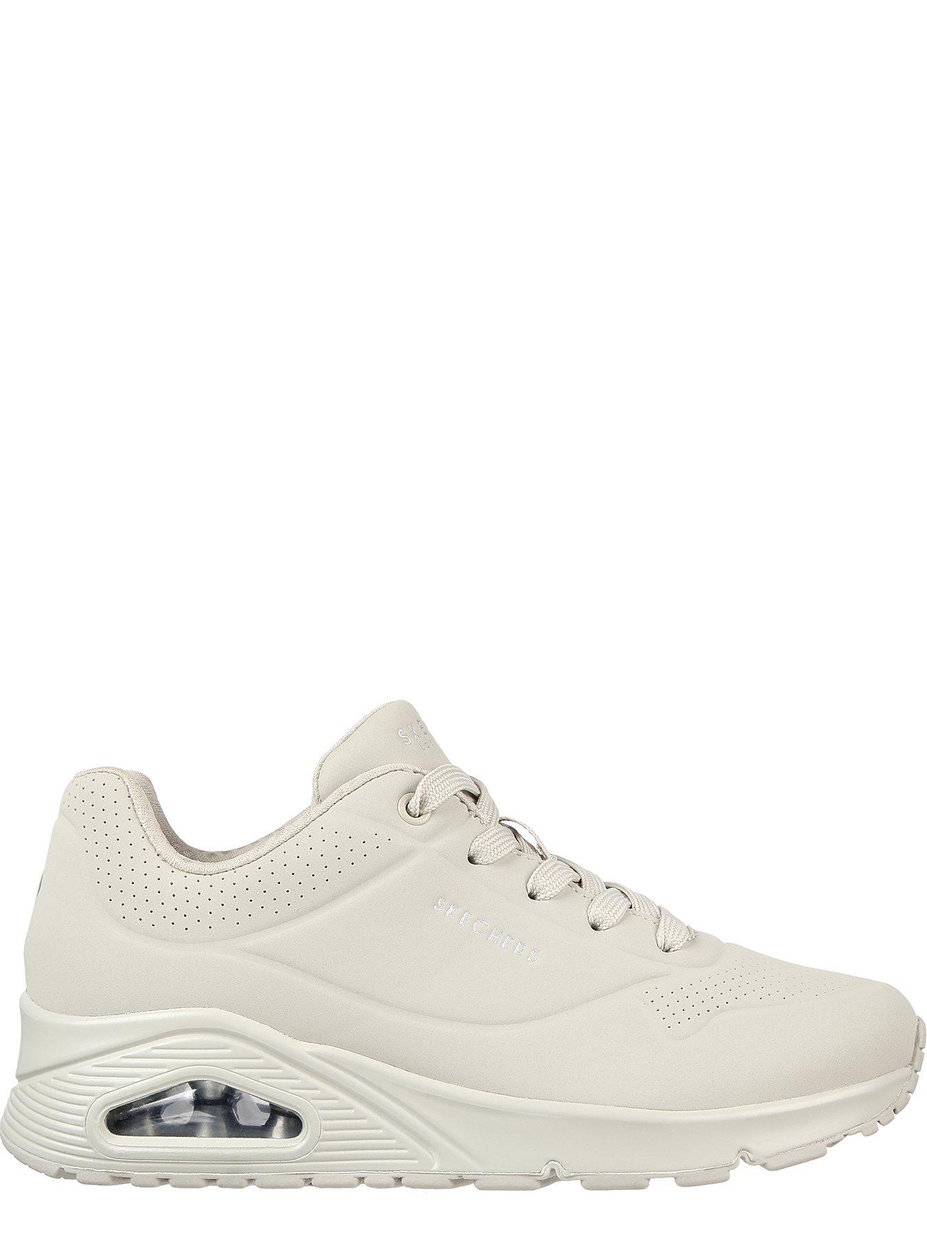 Skechers Uno Stand On Air Trainers - White