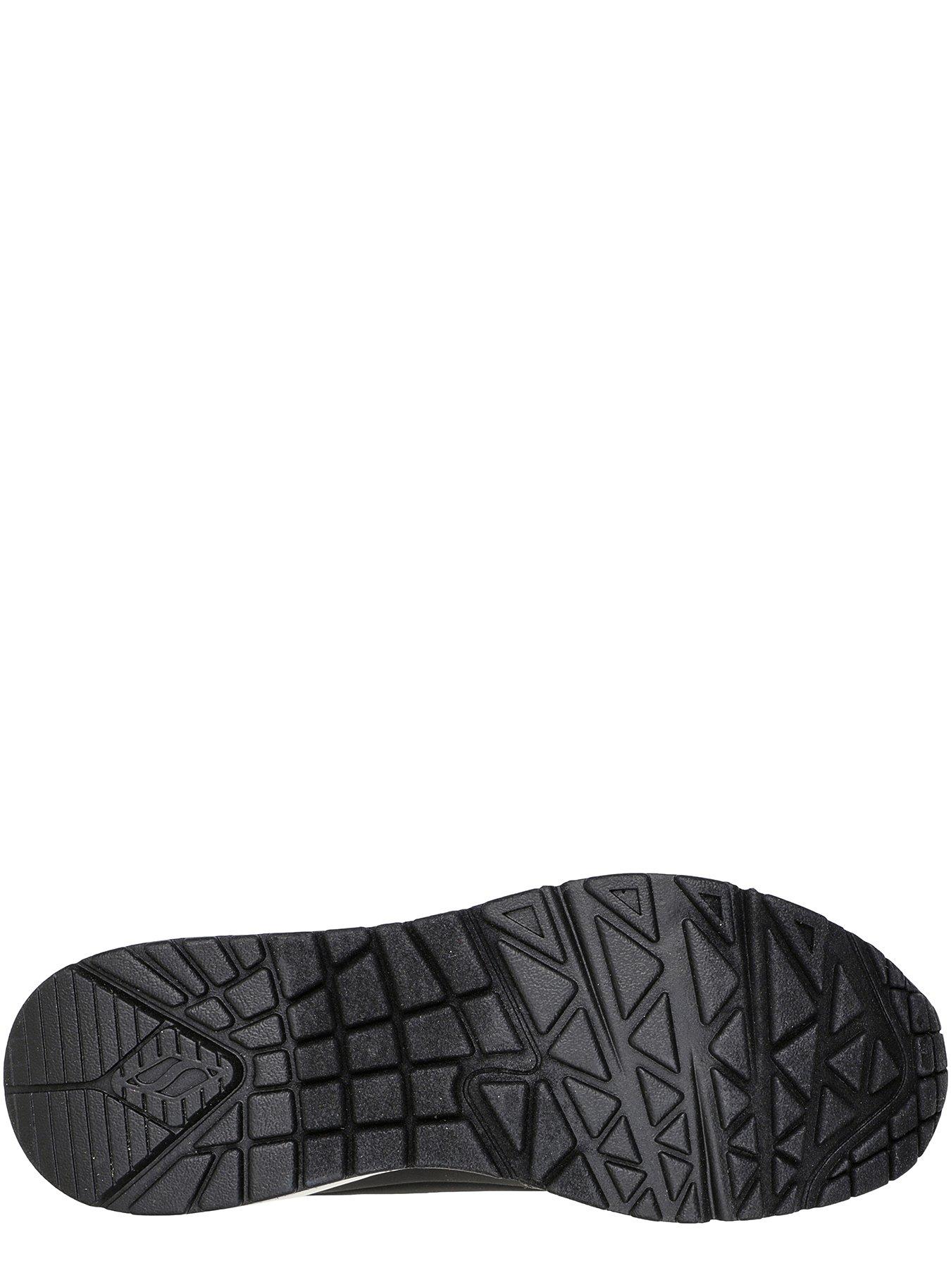 Image 4 of 4 of Skechers Uno Durabuck Slip-on Trainer - Black