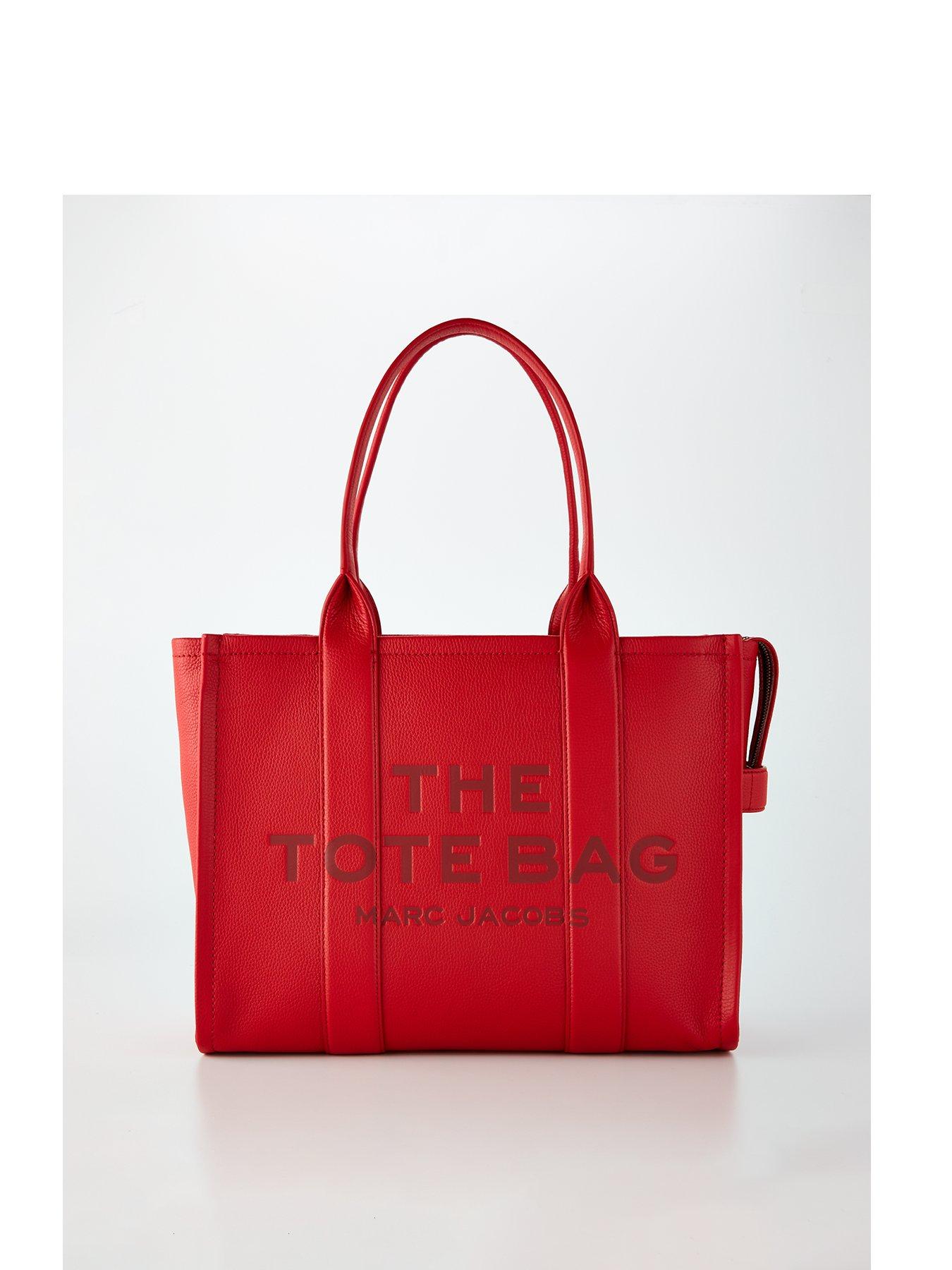 Marc Jacobs The Leather Large Tote Bag True Red