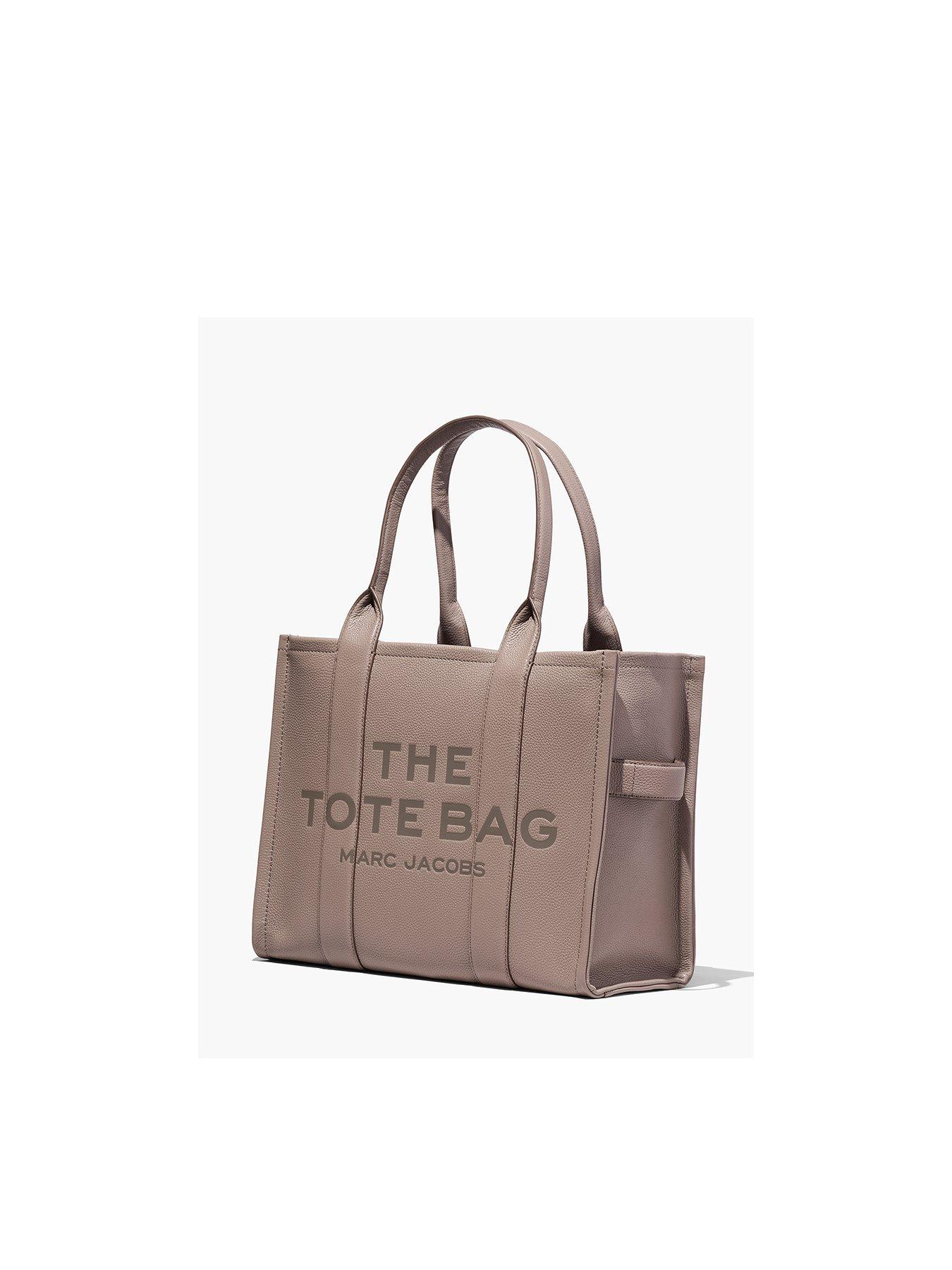 Image 3 of 5 of MARC JACOBS The Large Leather Tote Bag - Cement