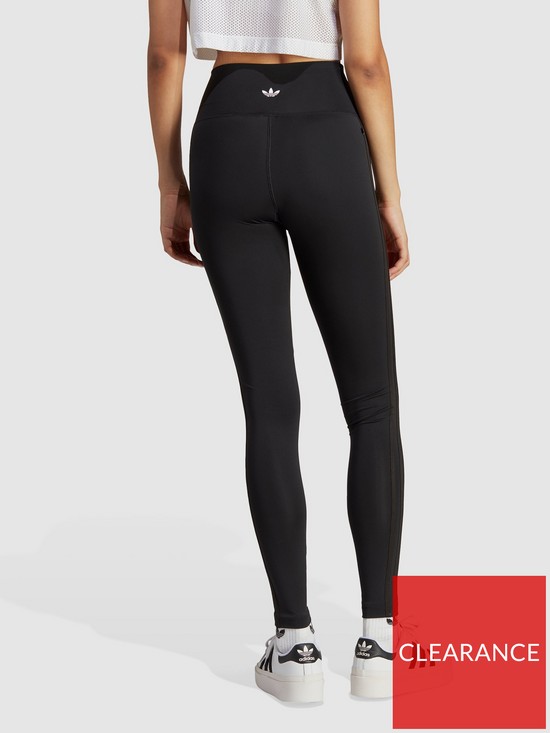 stillFront image of adidas-originals-womens-originals-3-stripe-tonal-leggings-black