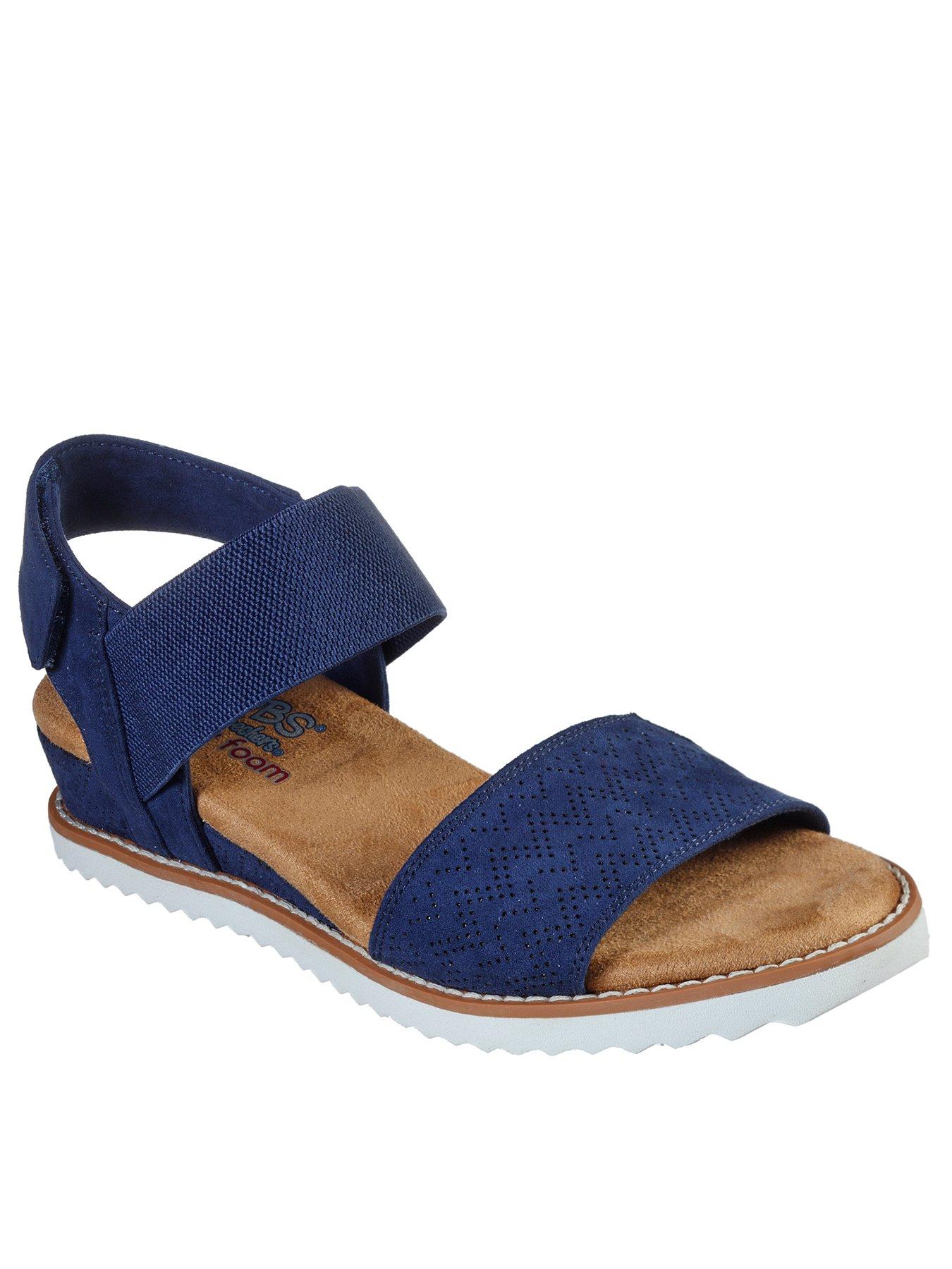 Sketchers best sale navy sandals