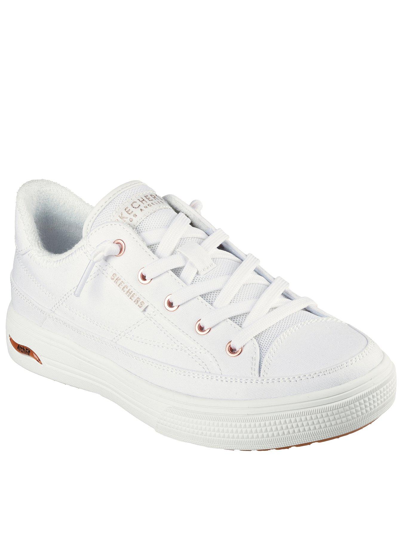 undefined Arch Fit Arcade Canvas Trainer - White
