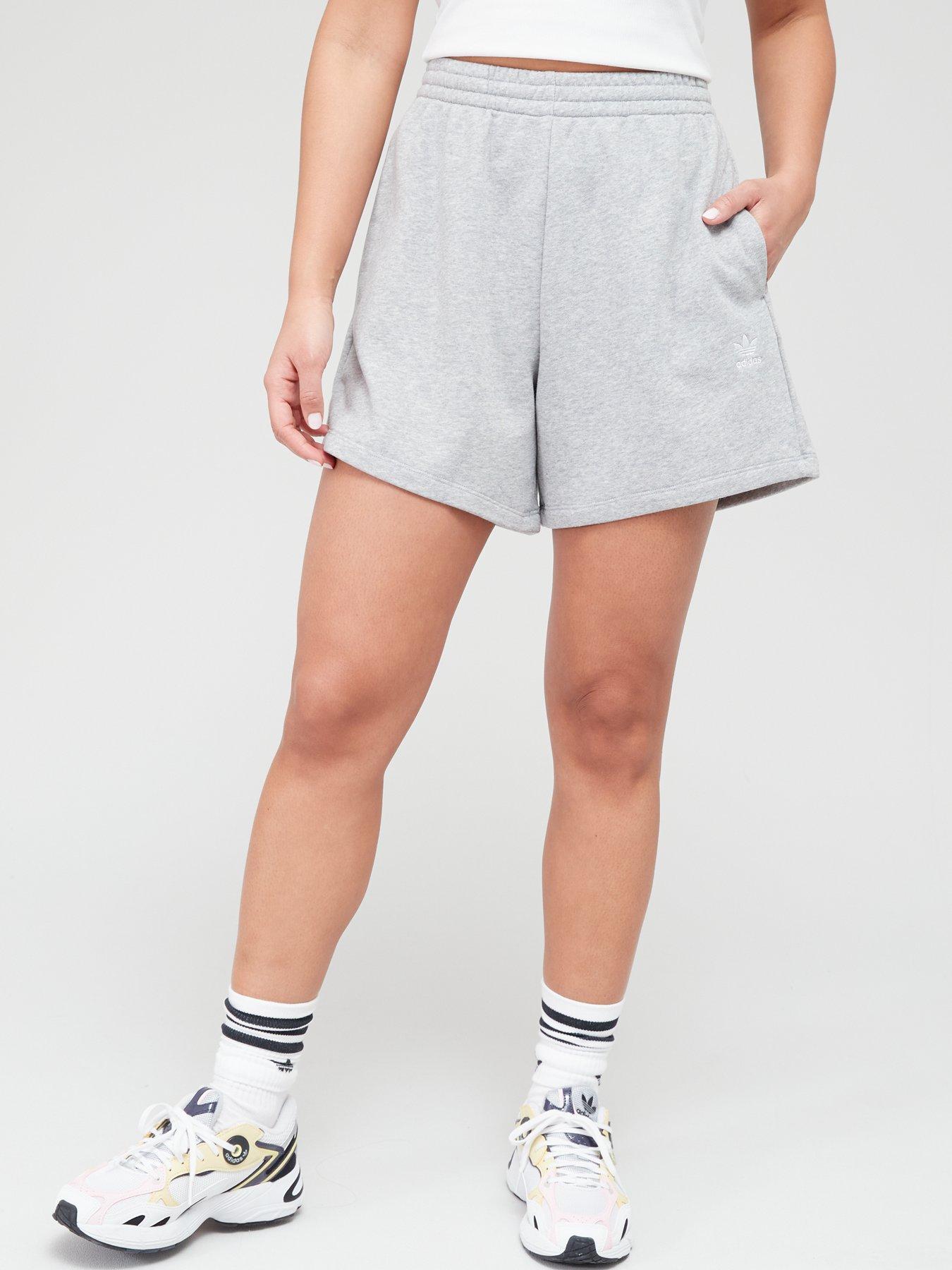 Adidas originals best sale shorts grey