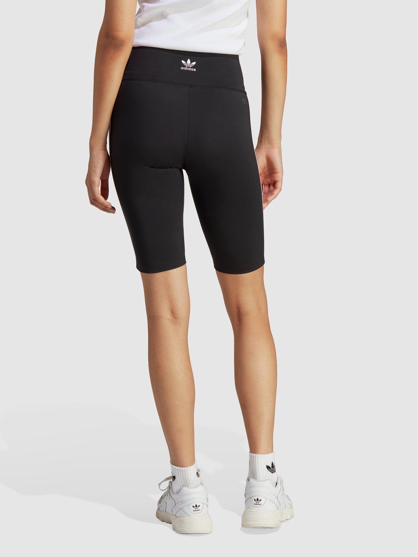 adidas Adicolor Trefoil Short Leggings - Red, Women's Lifestyle