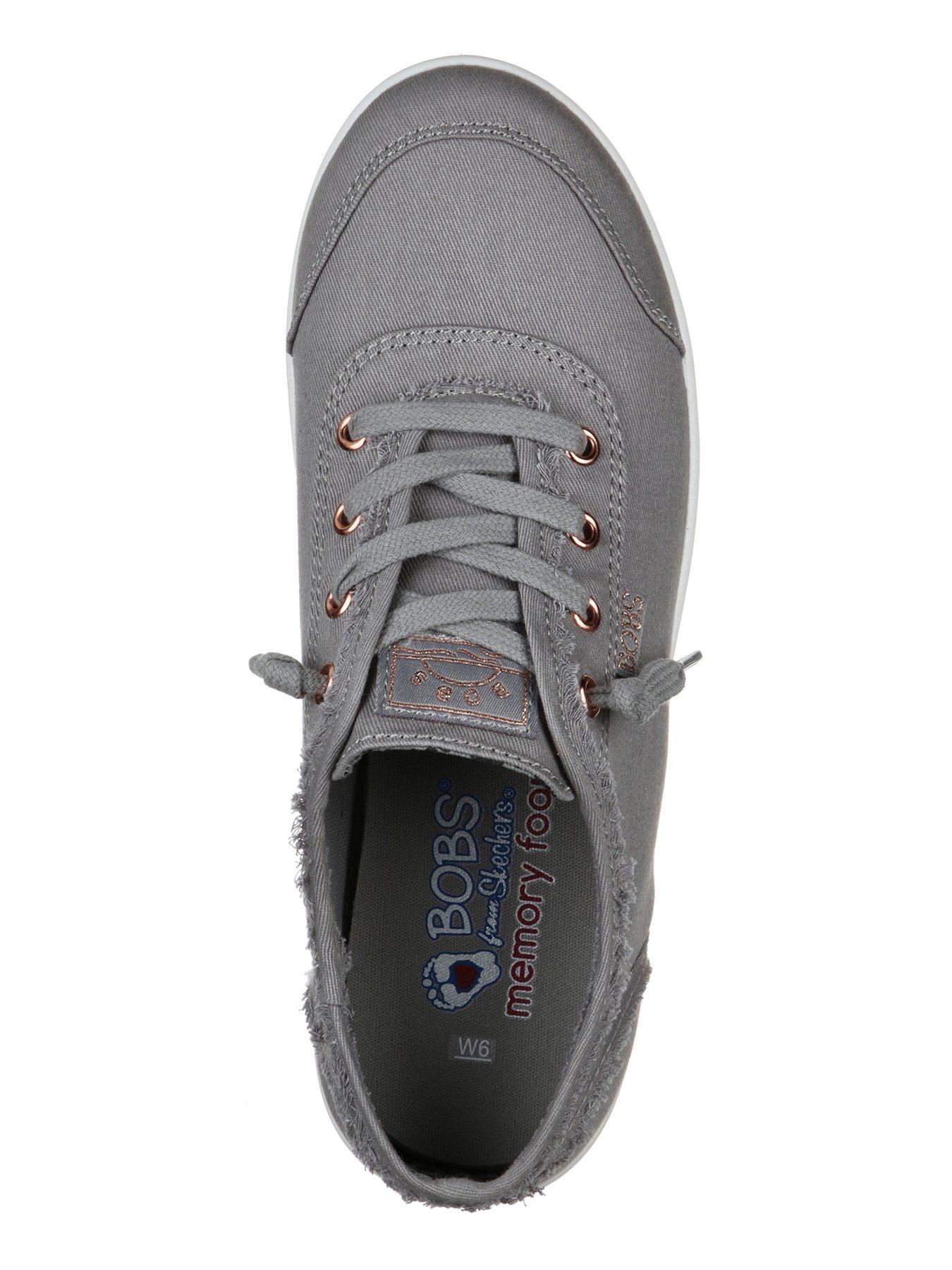 Skechers 2024 bobs grey