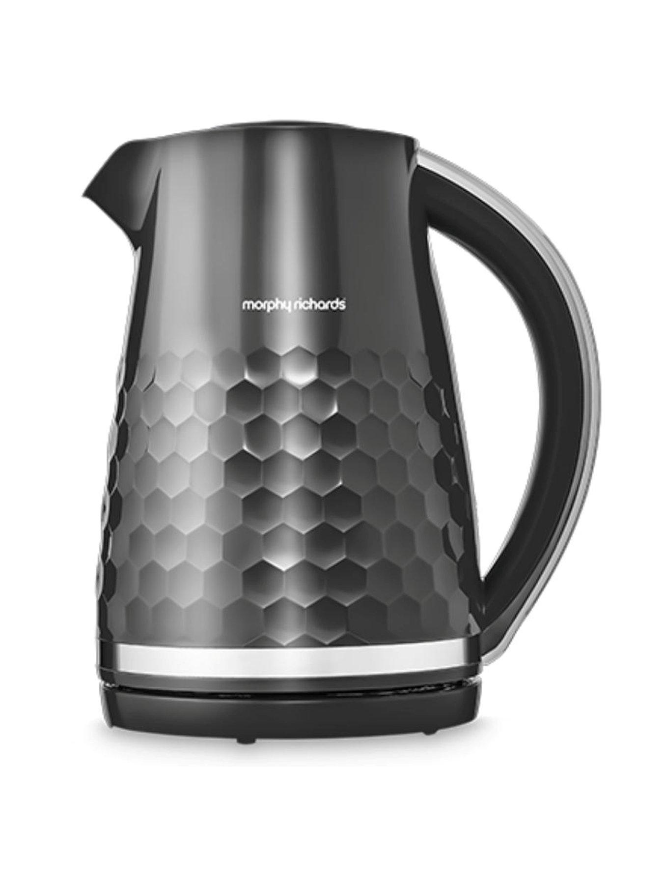 Product photograph of Morphy Richards Hive 108271 Kettle - Black from very.co.uk
