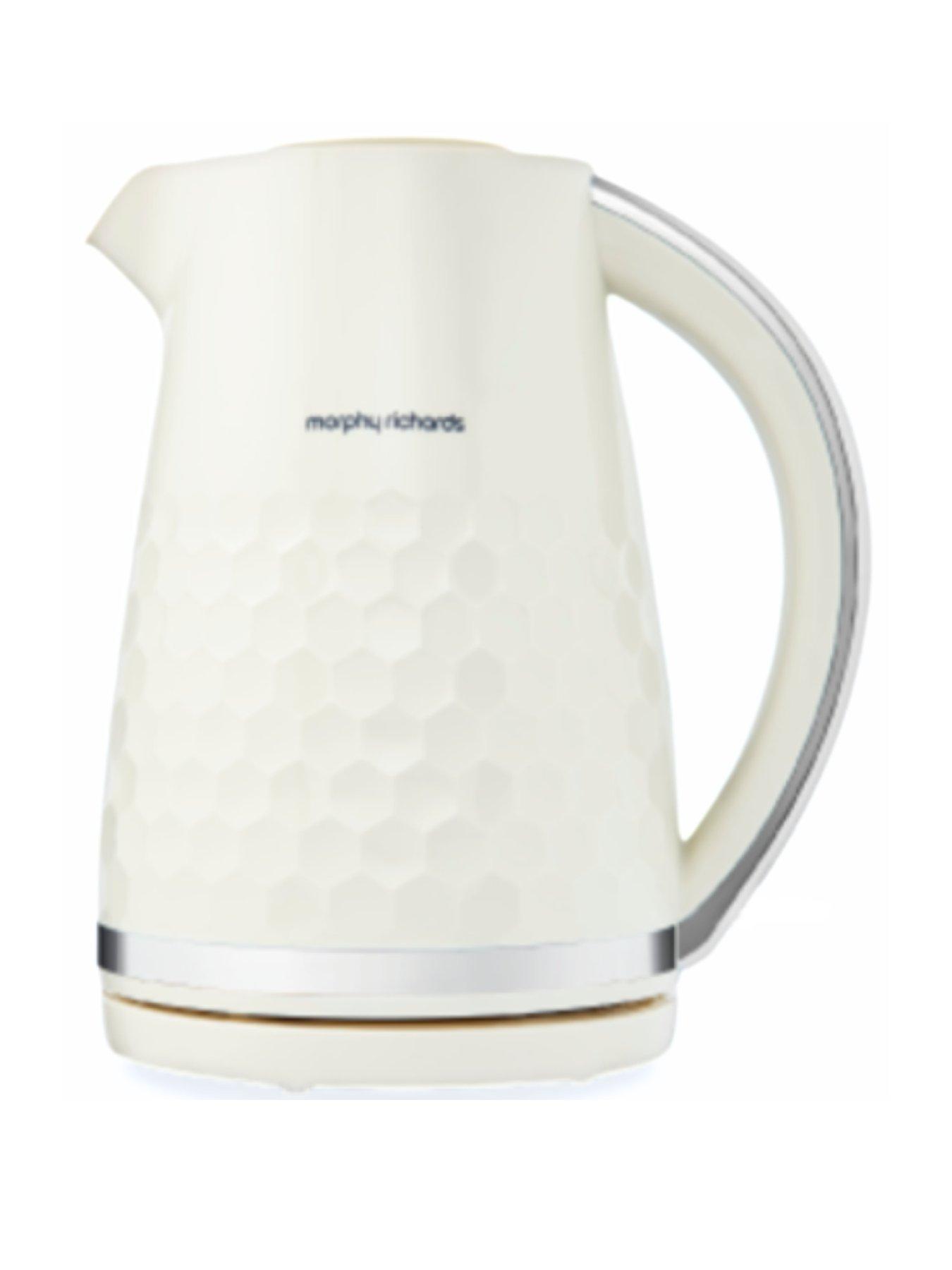 Product photograph of Morphy Richards Hive 108272 Kettle - Cream from very.co.uk