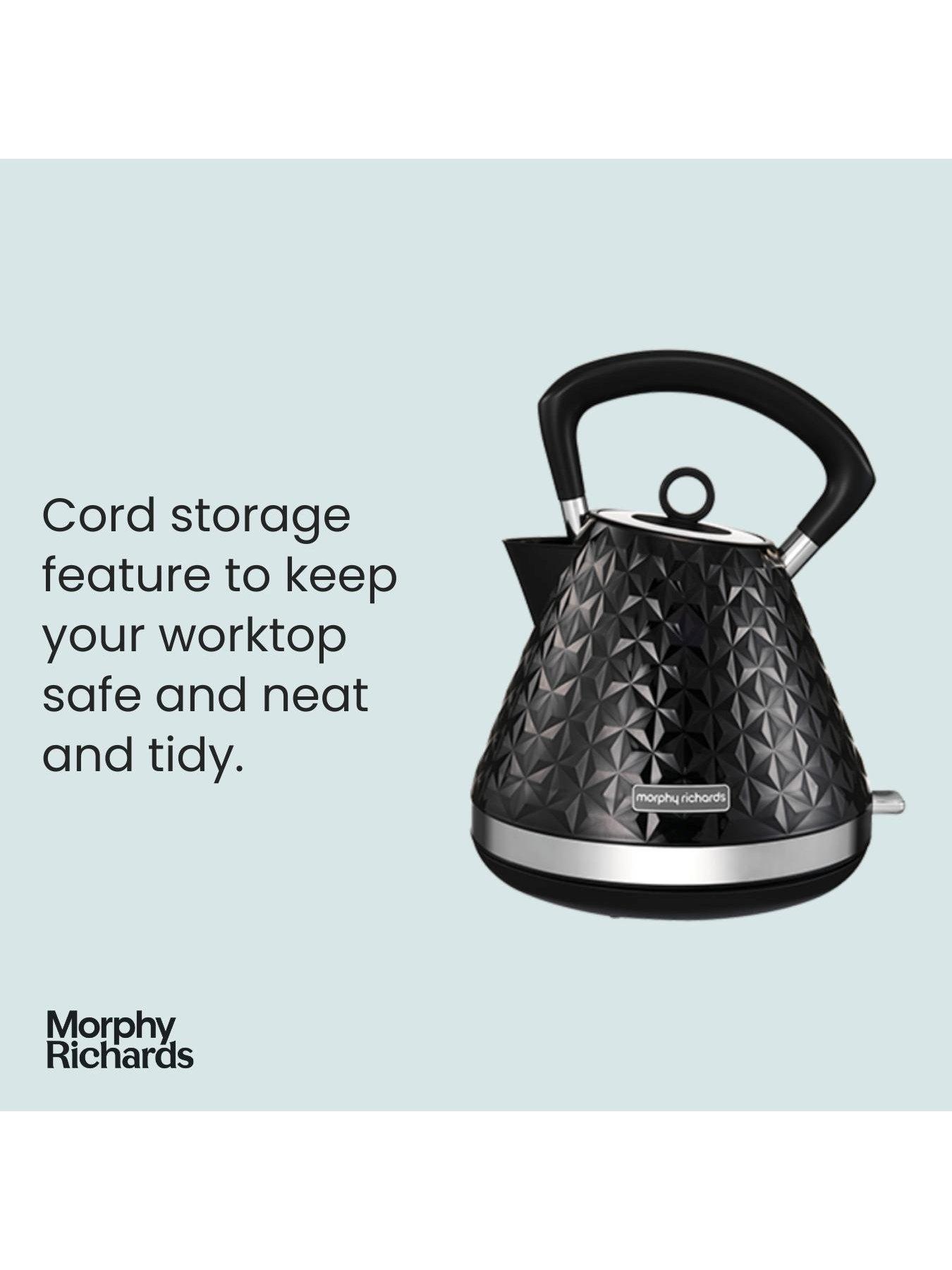 Morphy Richards Vector 108131 Kettle Black Very