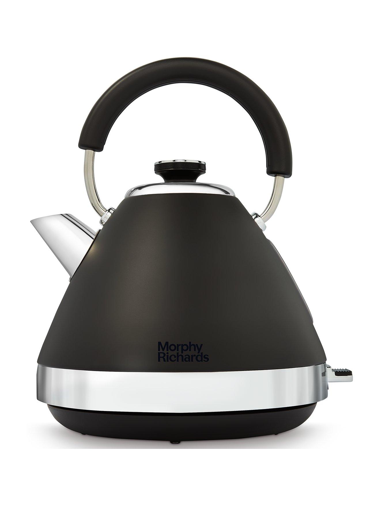 Product photograph of Morphy Richards Venture 100131 Kettle - Black from very.co.uk