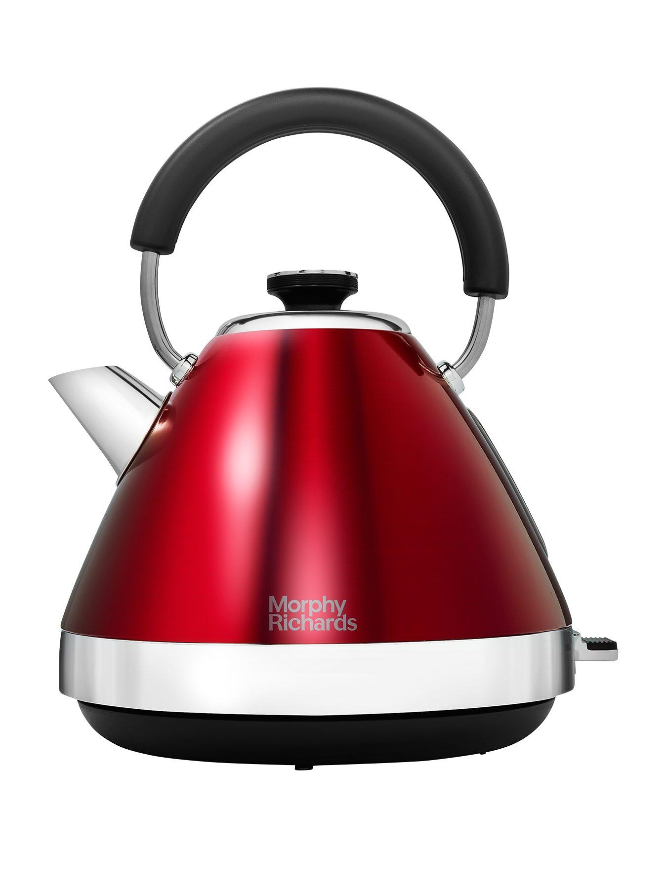 Product photograph of Morphy Richards Venture 100133 Kettle - Red from very.co.uk