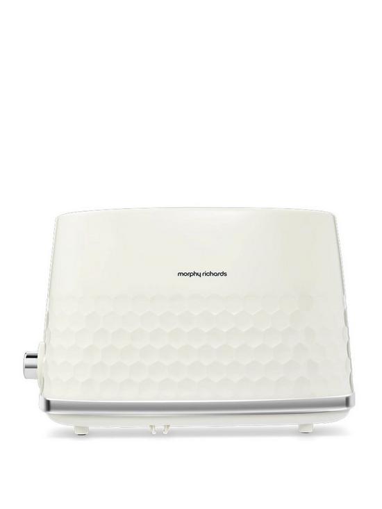 front image of morphy-richards-hive-220032-2-slice-toaster-cream