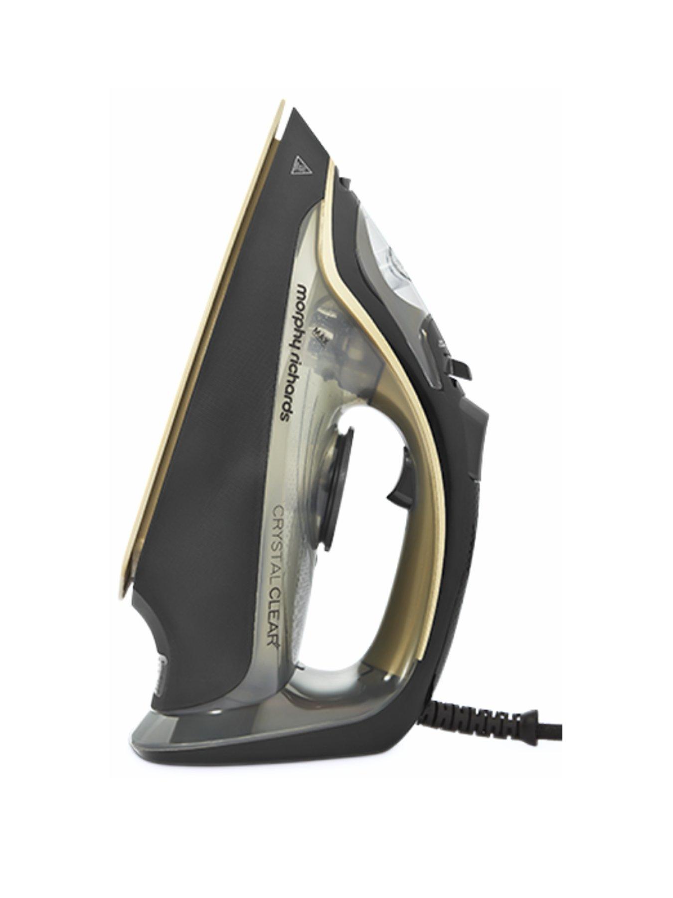 Product photograph of Morphy Richards Crystal Clear 300302 Steam Iron - Gold from very.co.uk