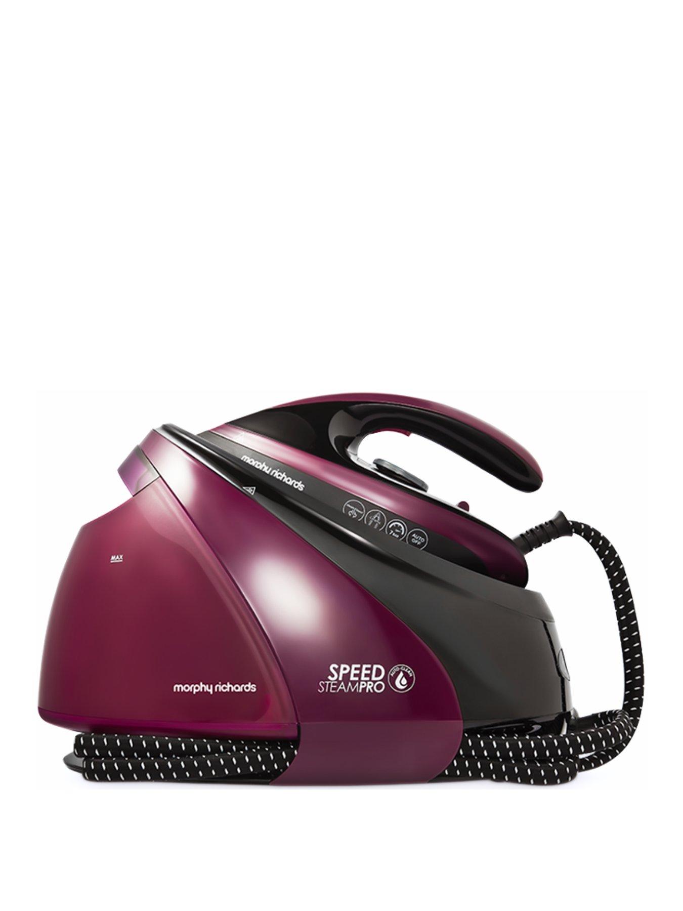 Morphy Richards Speed SteamPro 332102 Steam Generator Iron - Mulberry
