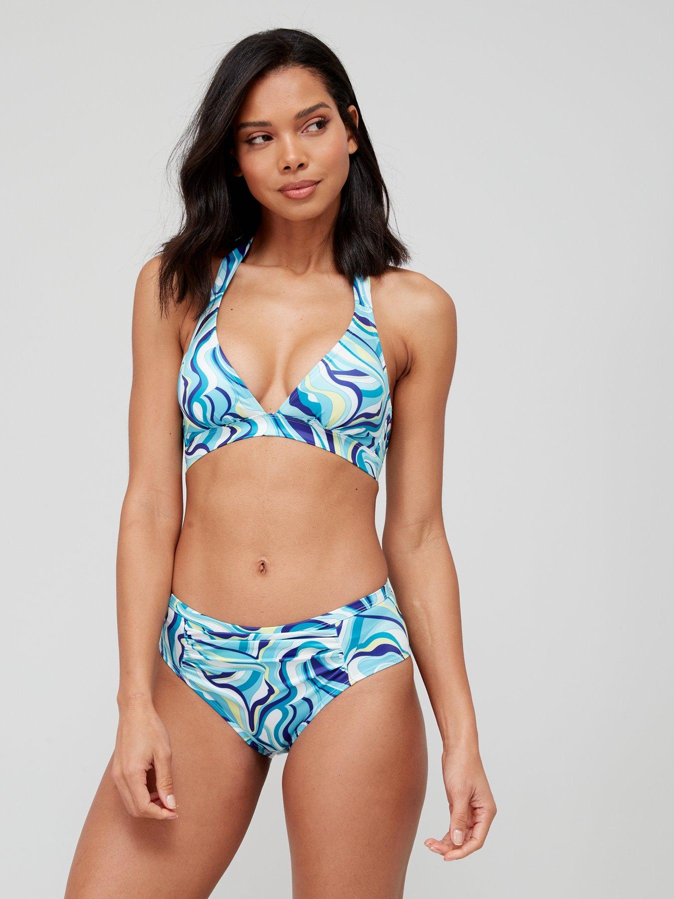 Navy Blue Azur Non-Wired Swimsuit by Miss Mary of Sweden