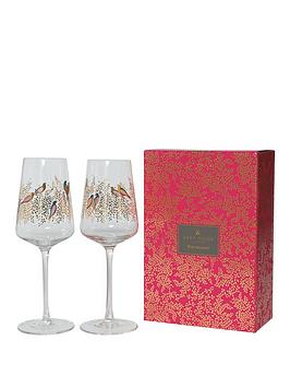 Product photograph of Sara Miller Chelsea Wine Glasses Ndash Set Of 2 from very.co.uk