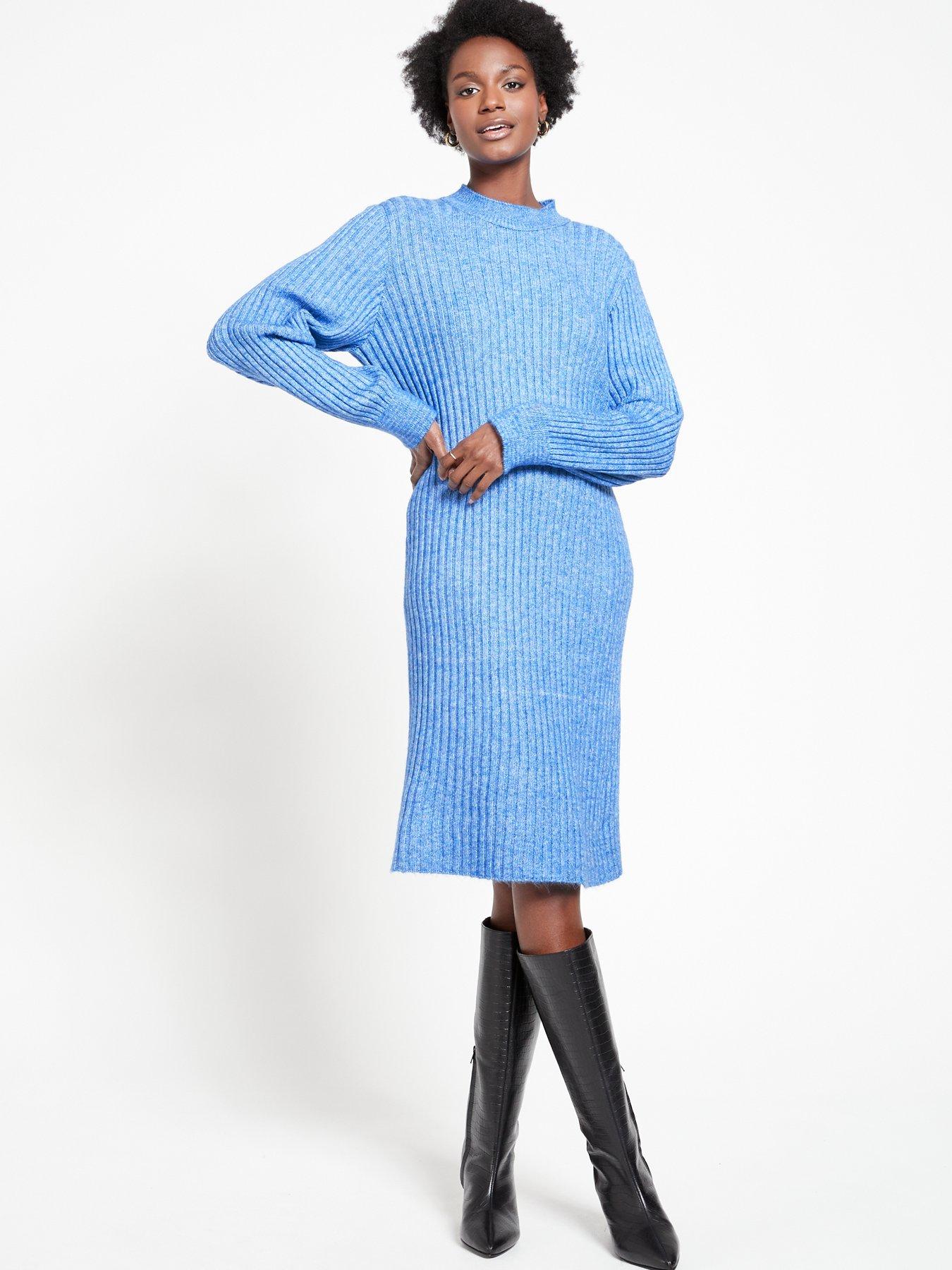 Crew neck jumper clearance dress