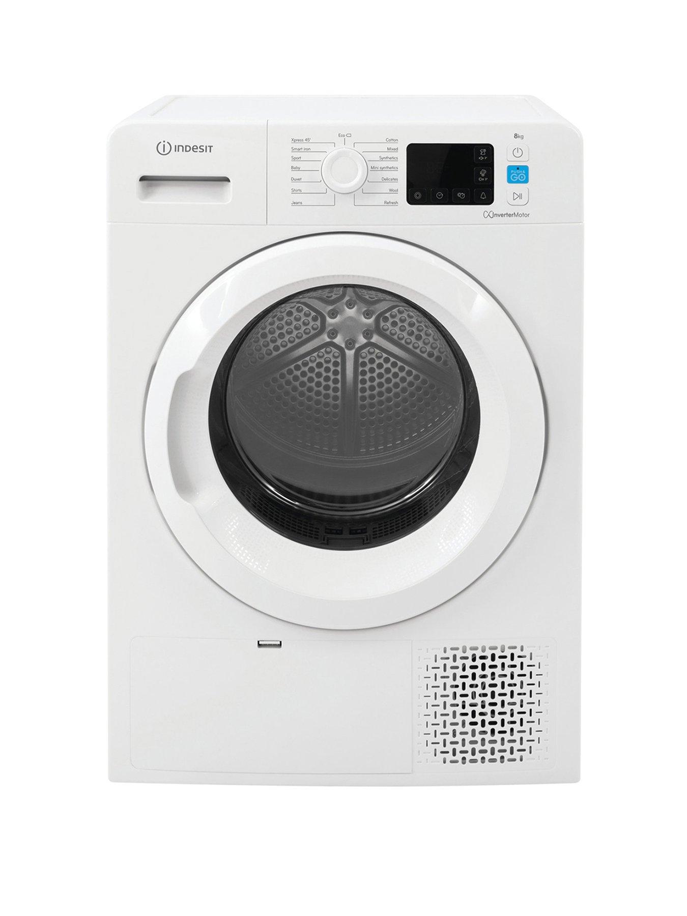 undefined YTM1183XUK 8kg Load Heat Pump Tumble Dryer - White