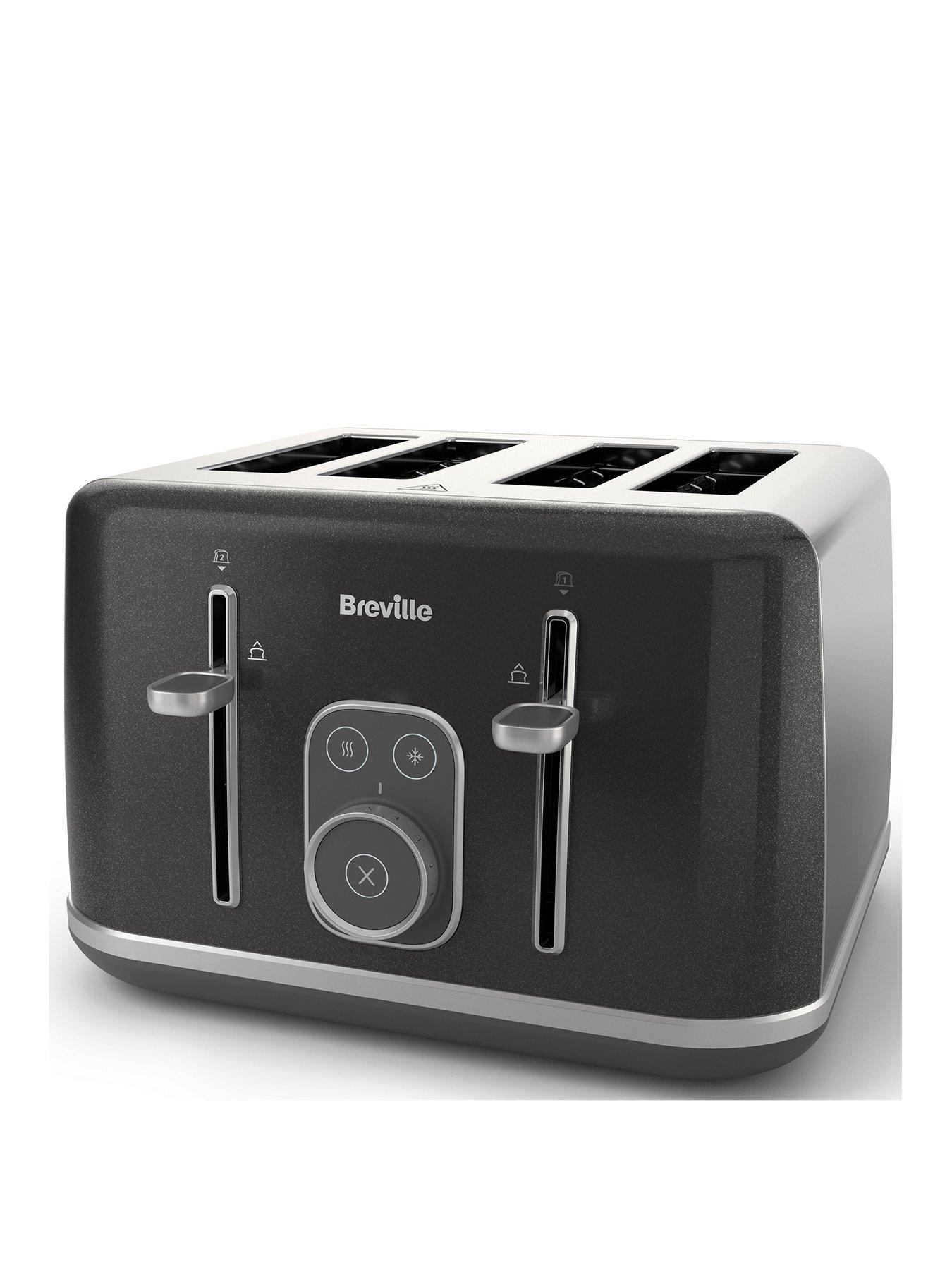 undefined Aura 4-Slice Toaster - Grey