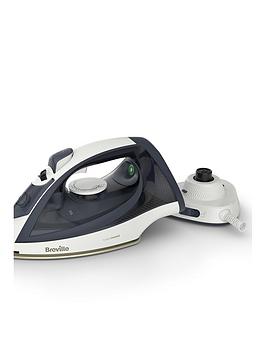Breville Vin439 Turbo Charge Cordless Iron - 2600W, Fast Charging  Heat-Up, 130G Steam Shot