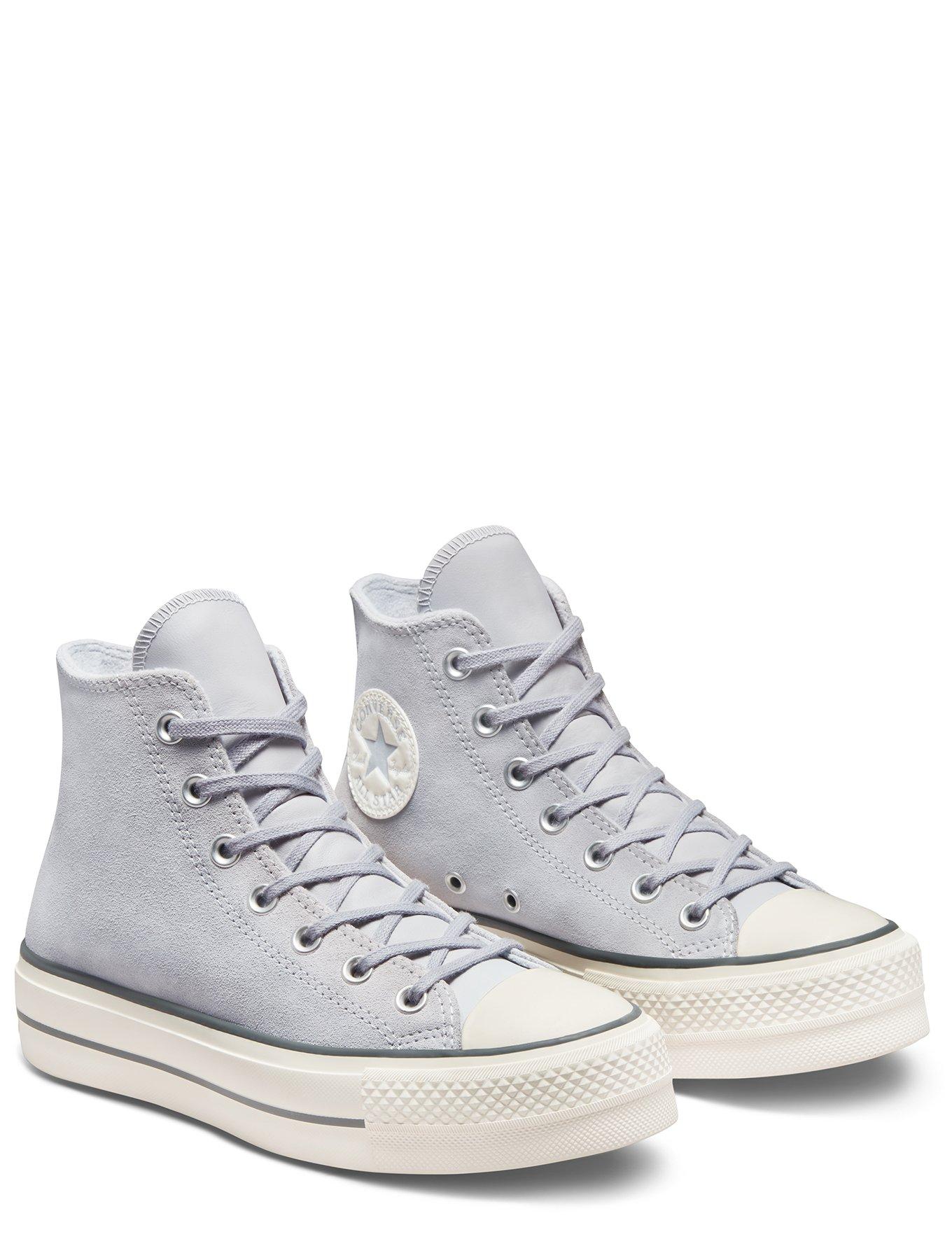 Converse all shop star lift grey