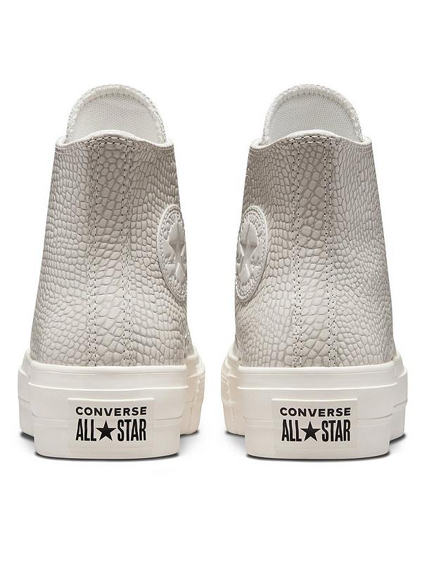 Converse Chuck Taylor All Star Lift Platform Croco Embossed Sneaker ...