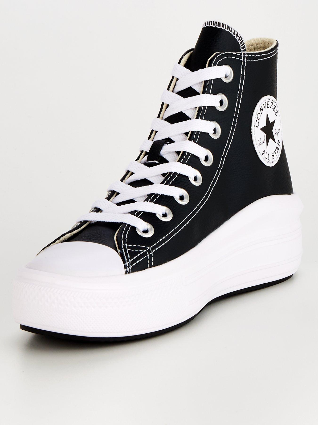 Chuck taylor leather on sale black