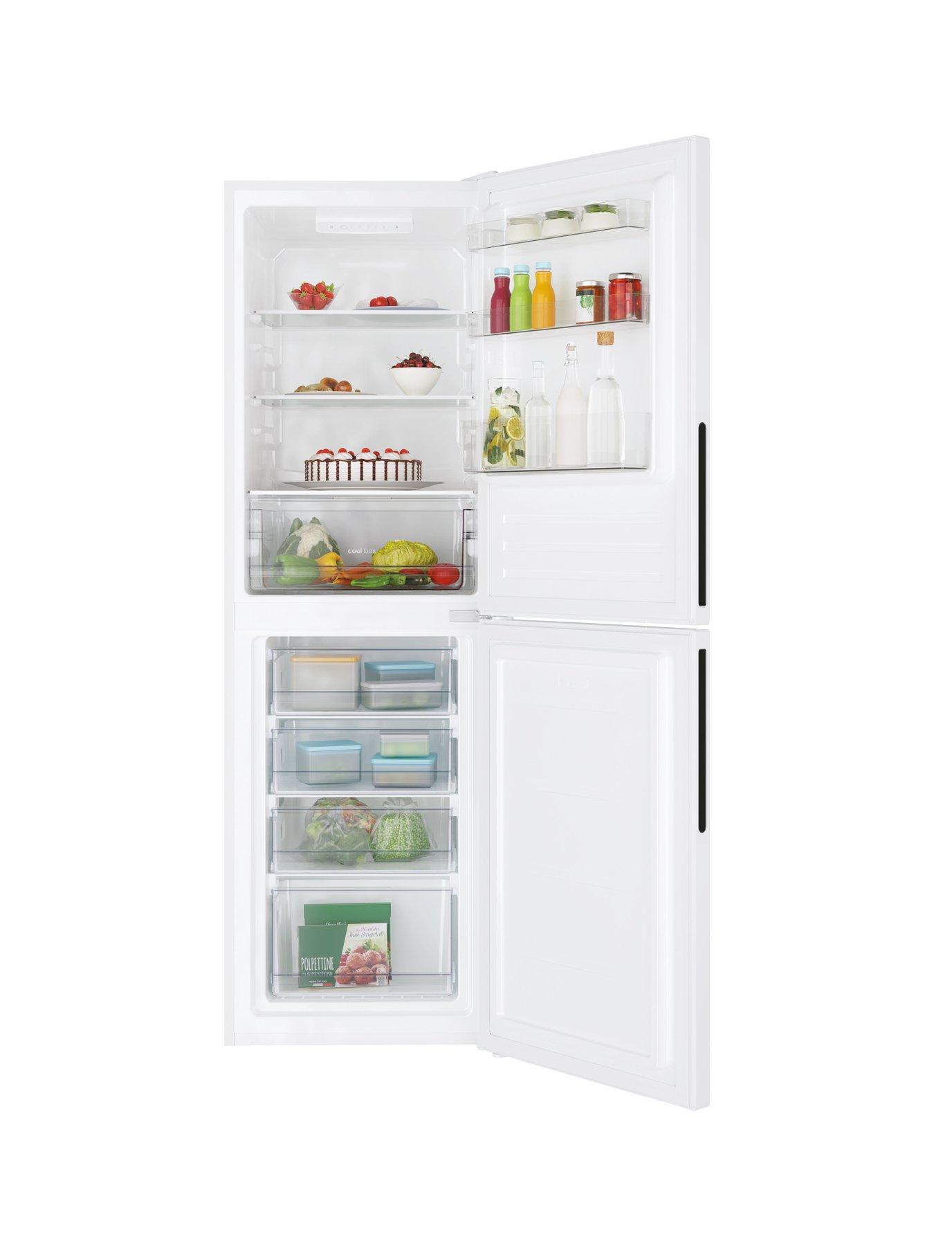 Candy CCT3L517FWK 55cm Freestanding Fridge Freezer White very.co.uk