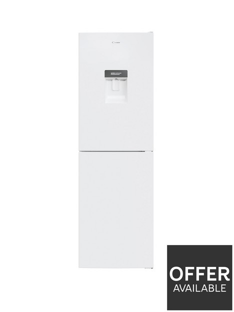 candy-cct3l517fwwk-55cm-freestanding-fridge-freezer-water-dispenser--nbspwhite