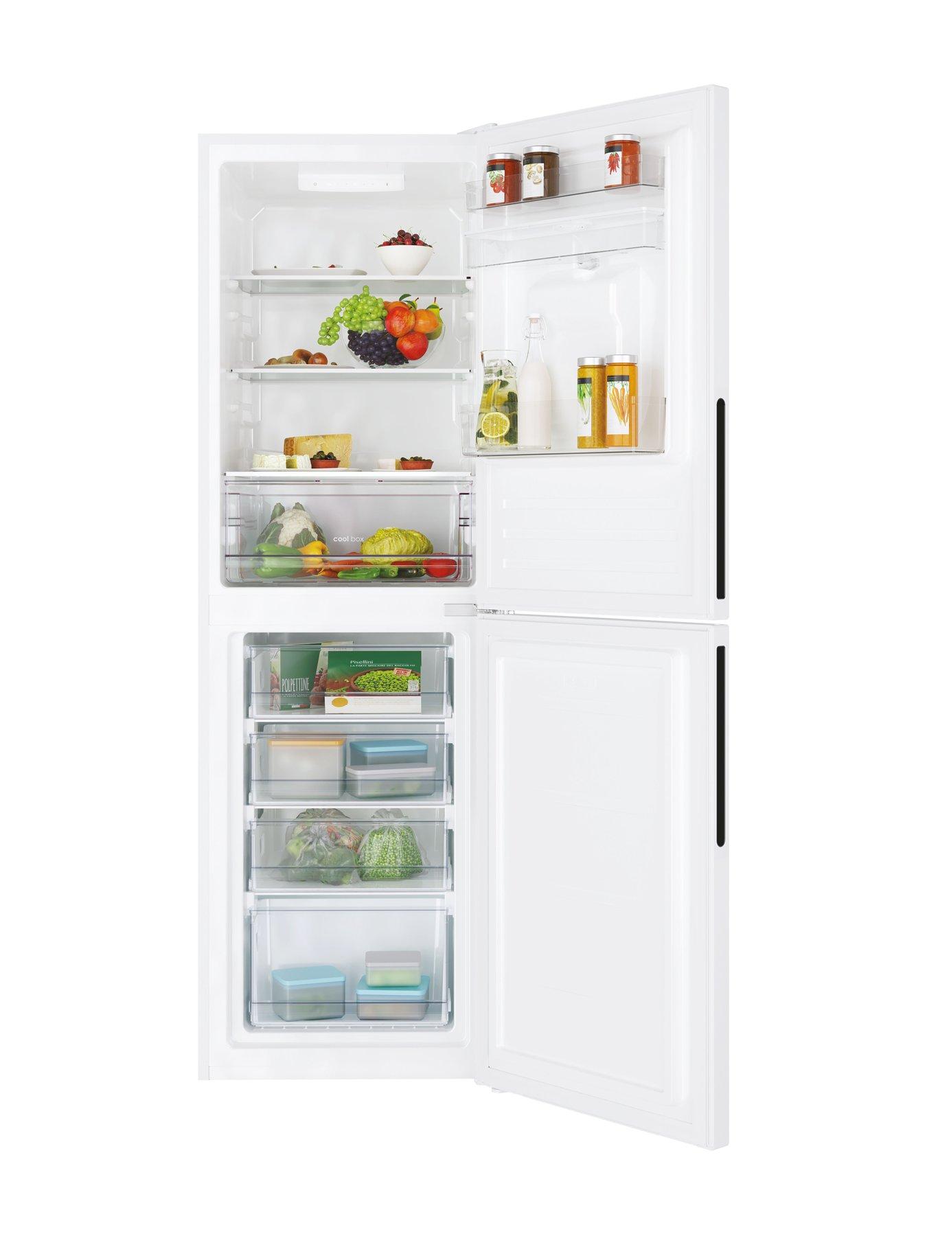 Candy CCT3L517FWWK 55cm Freestanding Fridge Freezer, Water Dispenser