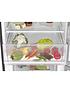  image of candy-cct3l517fwbk-55cm-freestanding-fridge-freezer-water-dispenser--nbspblack