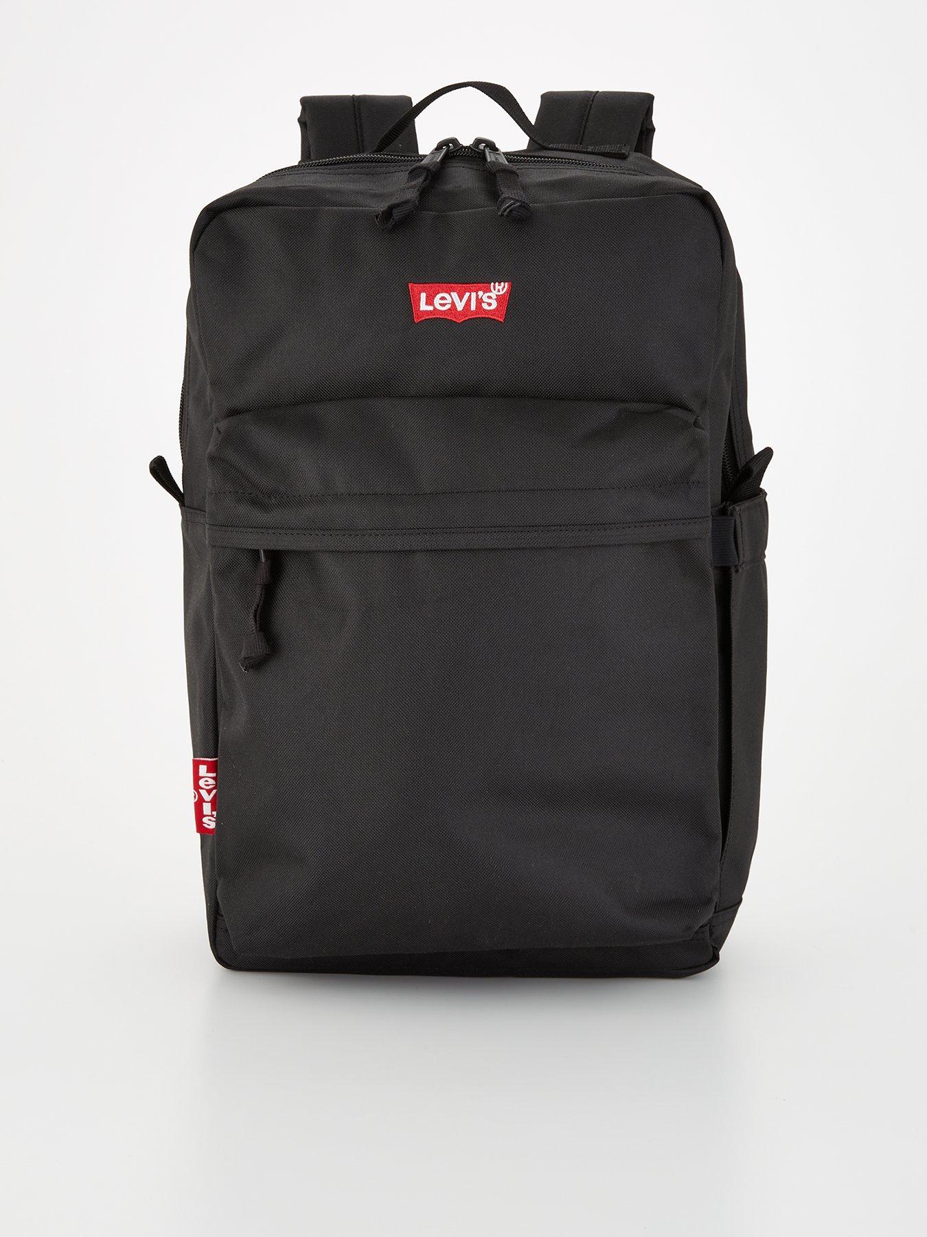 Levi's L-Pack Standard Issue Backpack - Black | very.co.uk