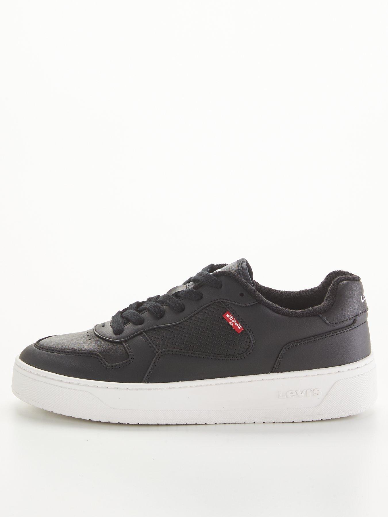 Levi s Glide Leather Trainers Black Very