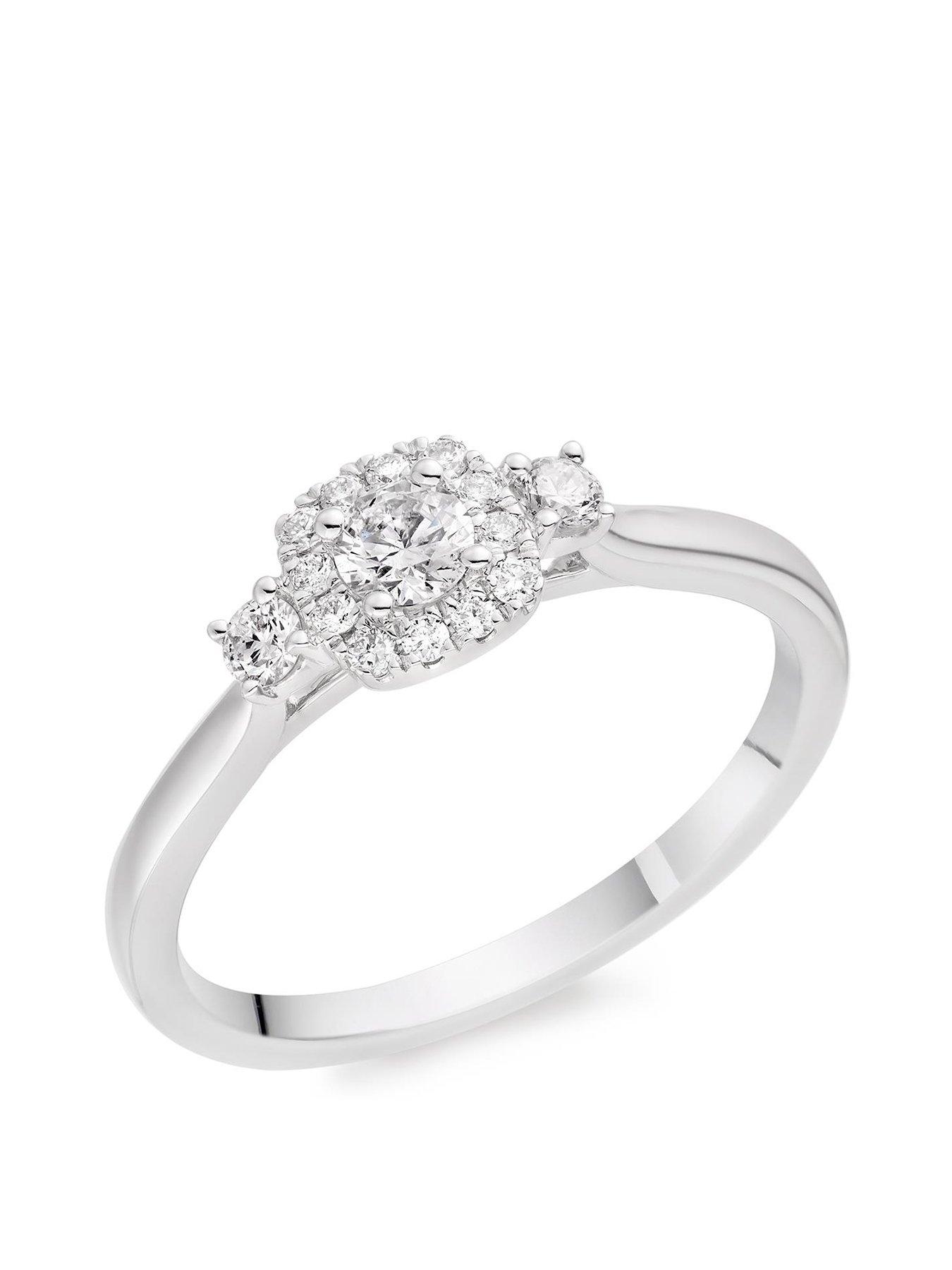 Beaverbrooks deals halo ring