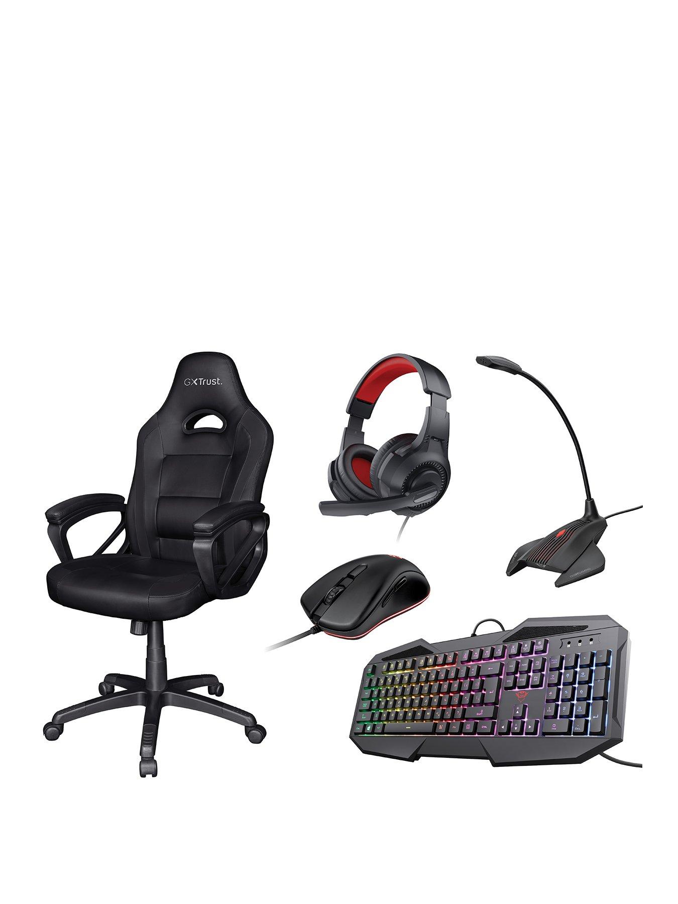 Product photograph of Trust Ultimate Pc Gaming Bundle Ndash 5-in-1 from very.co.uk