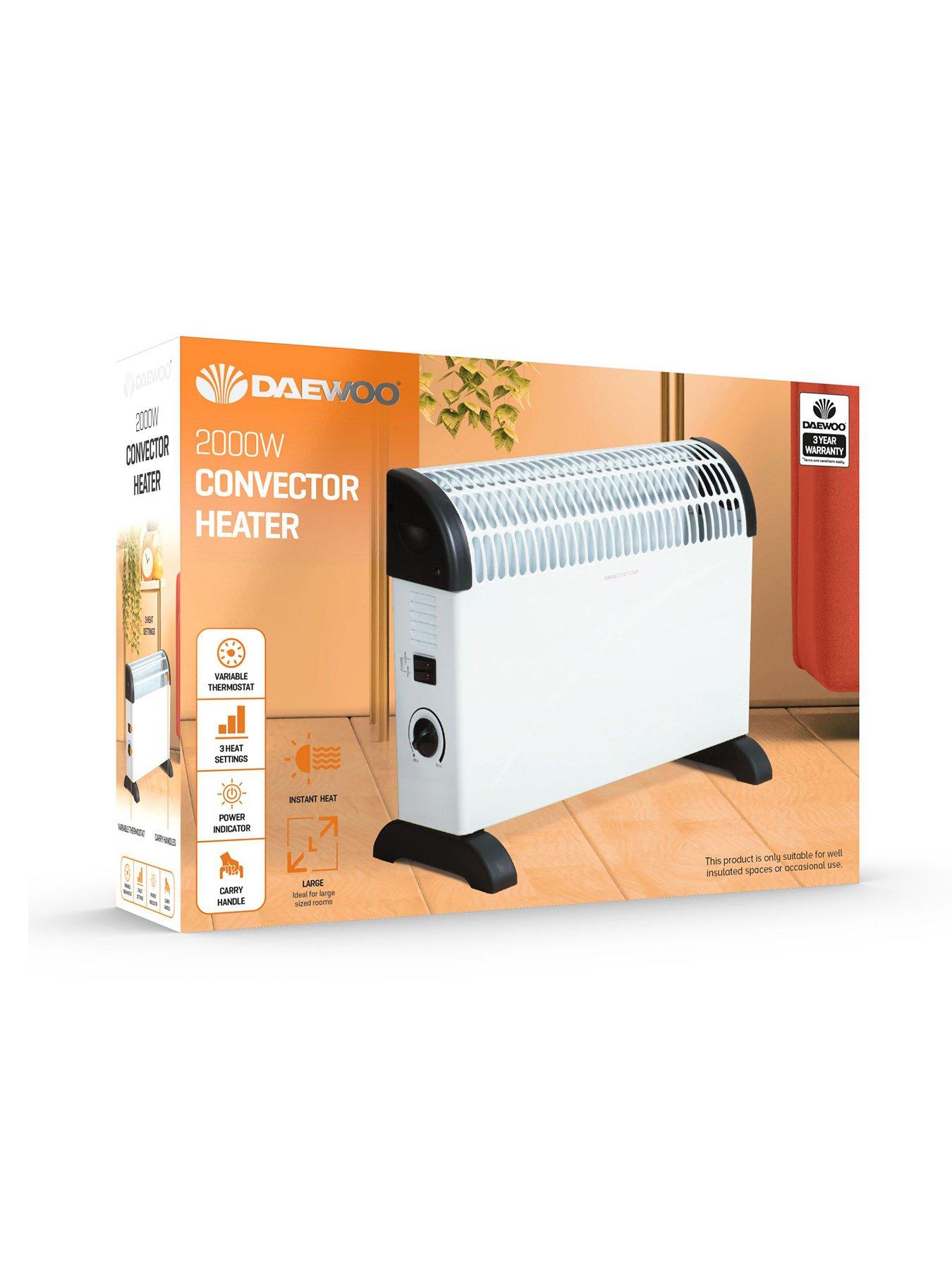 Image 2 of 5 of Daewoo 2000W Freestanding&nbsp;Convector Heater
