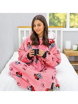 Product photograph of Disney Minnie Mouse Wearable Fleece Large - Multi from very.co.uk