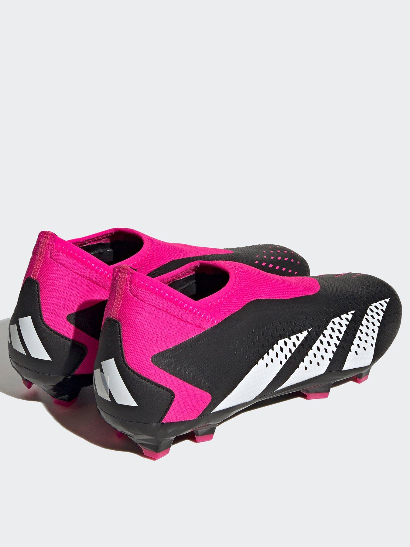 adidas Mens Predator Laceless 20.3 Firm Ground Football Boot - Black