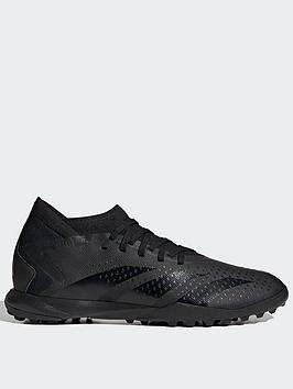 adidas Men's Predator 20.3 Astro Turf Football Boot  - BLACK, Black, Size 12, Men