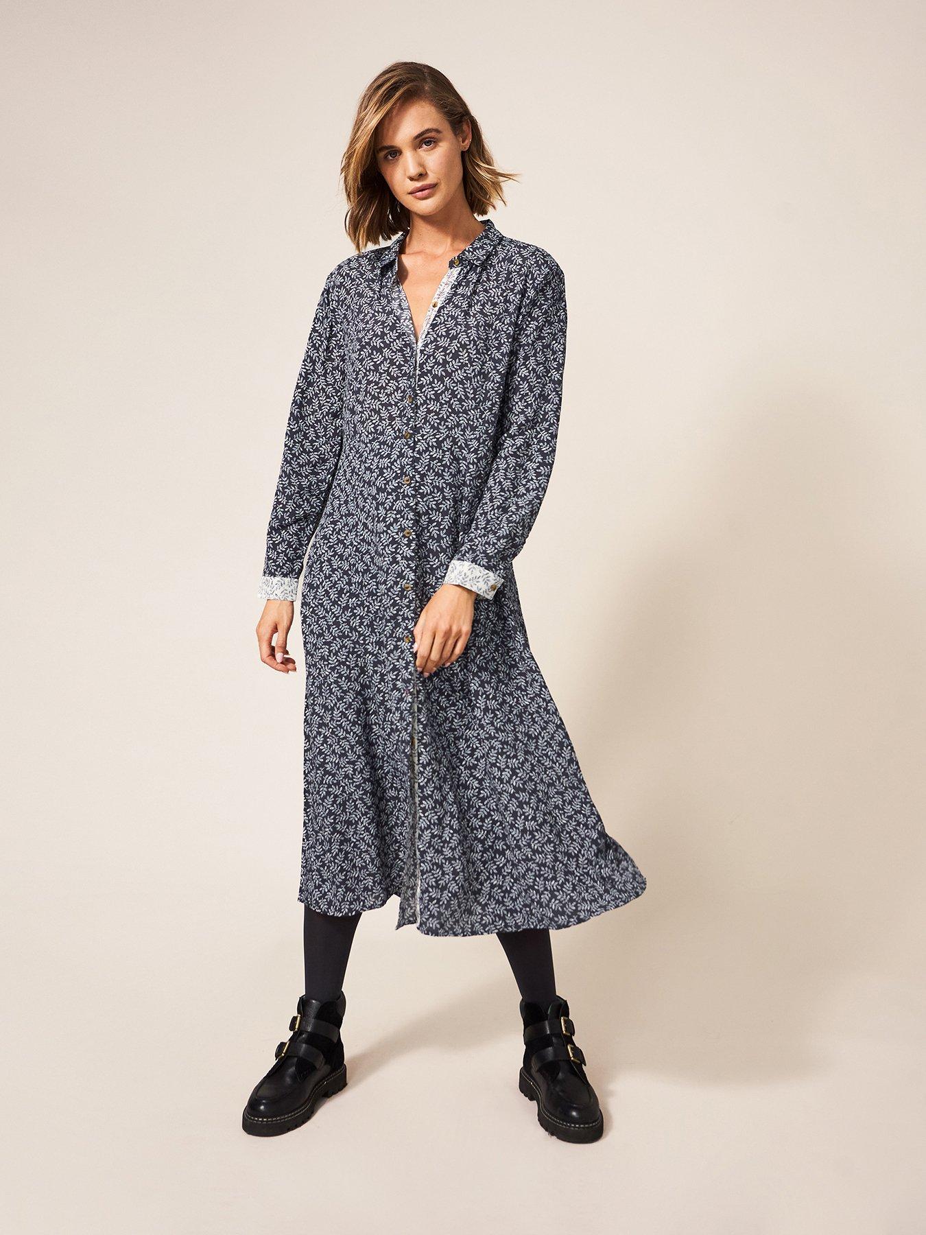 Shirt waister dresses clearance uk