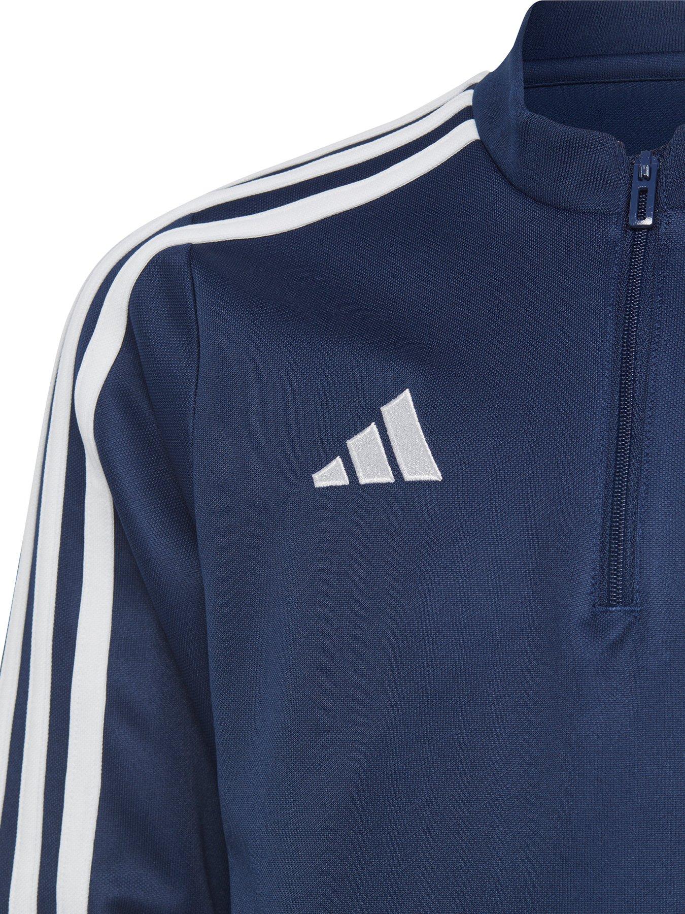 Image 3 of 3 of adidas Youth Tiro 23 Training Top - Navy/White