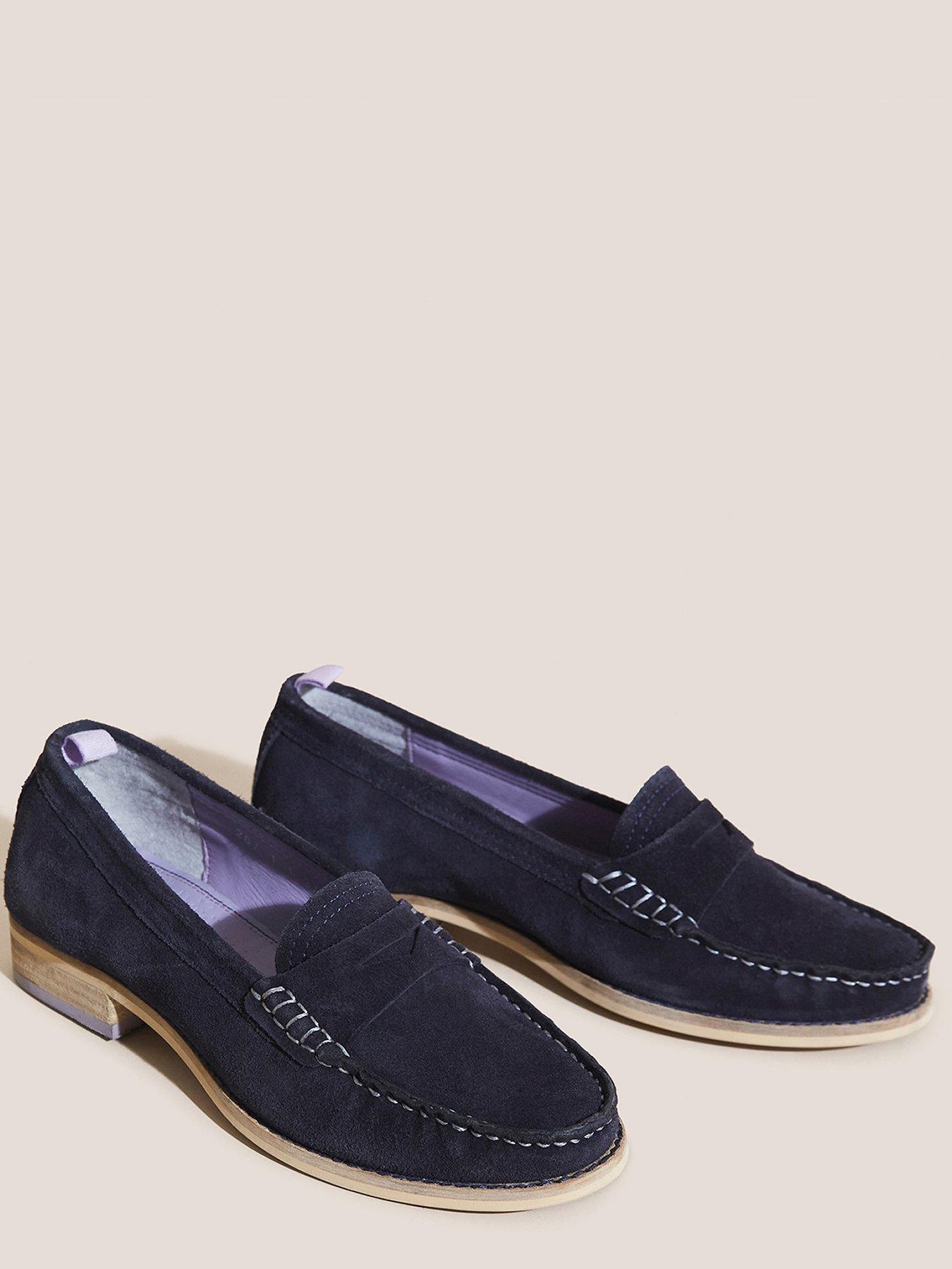 White store stuff loafers