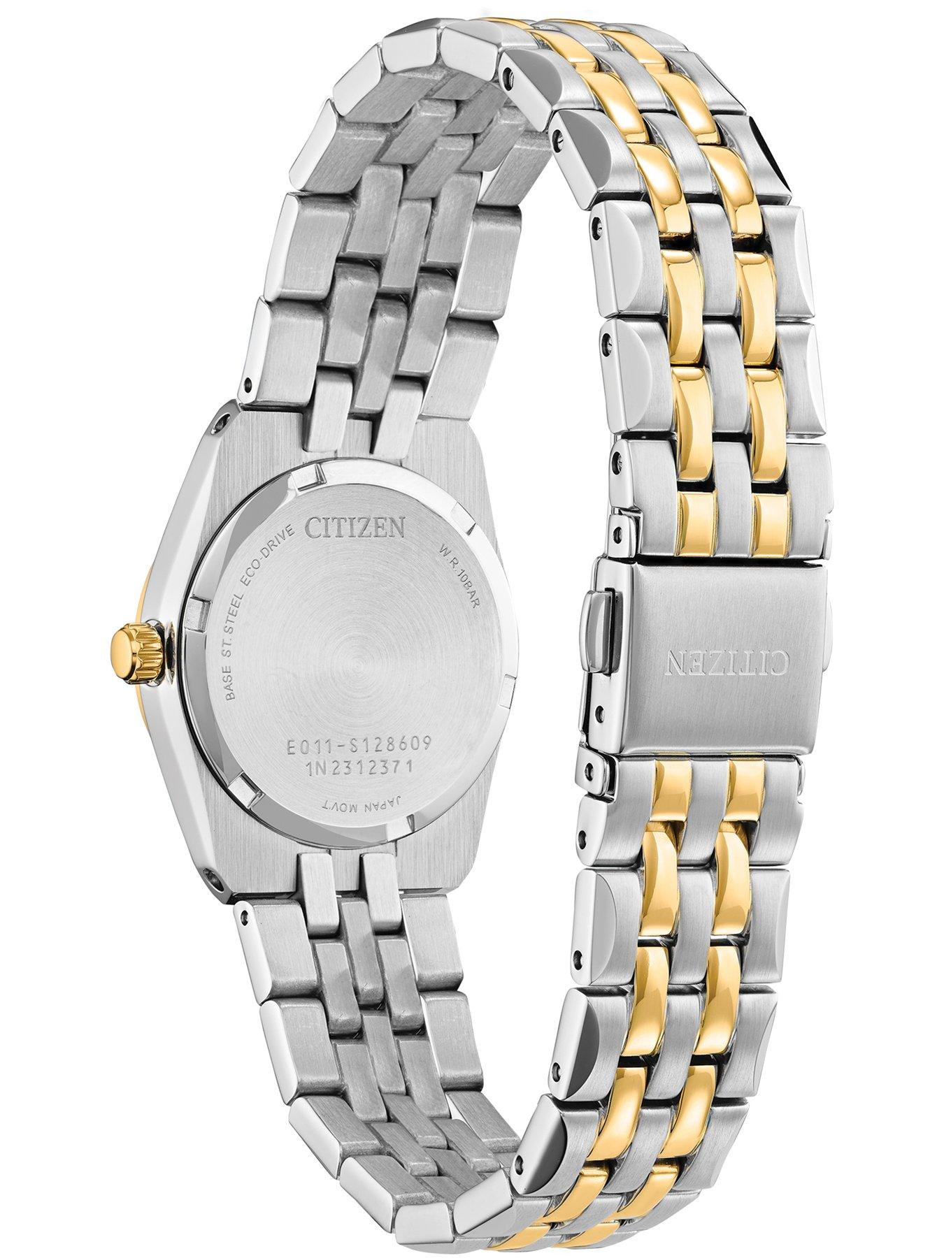 Citizen Ladies Eco Drive Bracelet Wr100 Watch Very