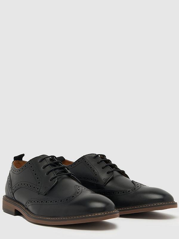 Schuh Rafe Leather Brogue Shoes | Very.co.uk