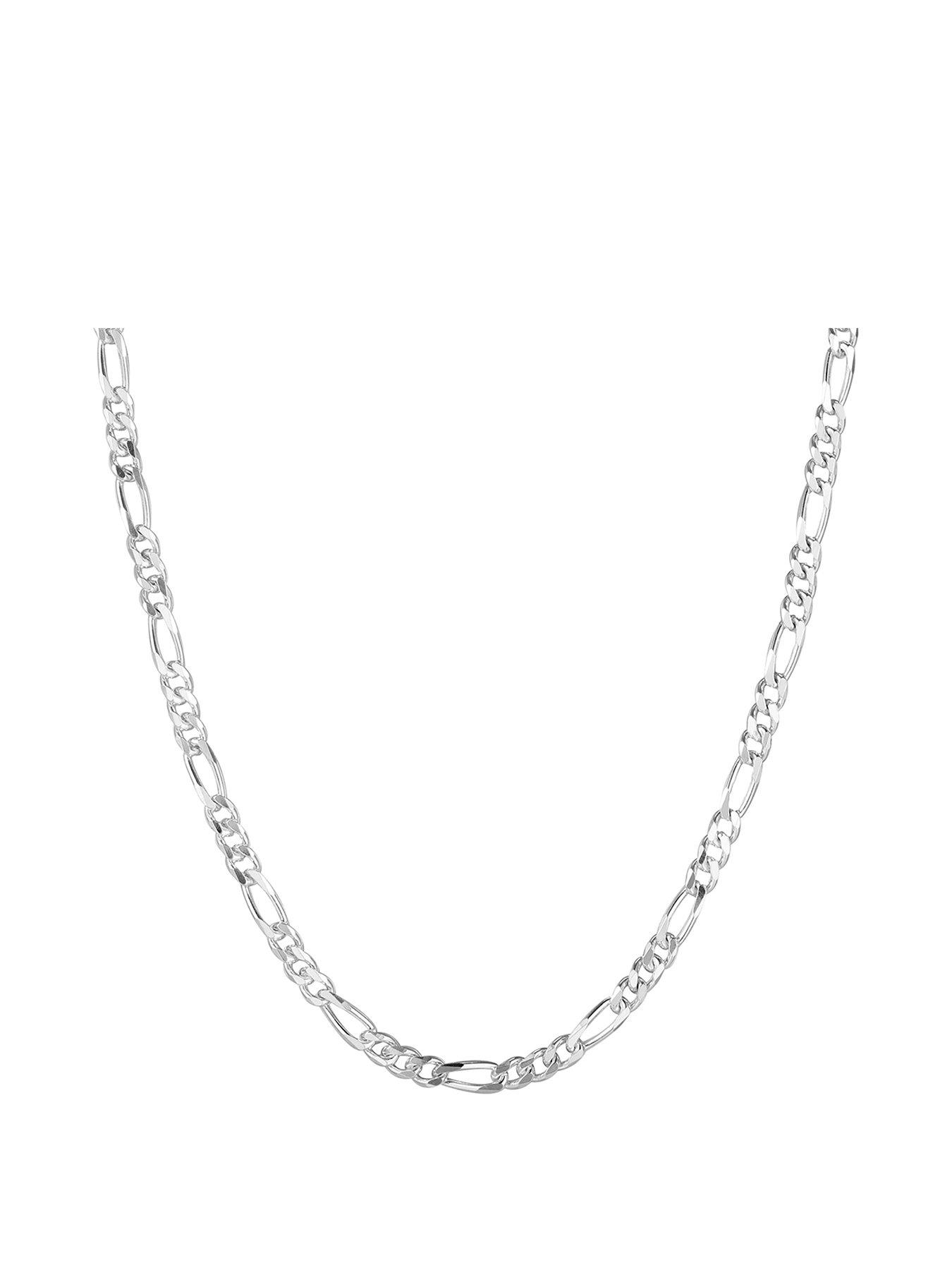 Silver 18 inch on sale necklace