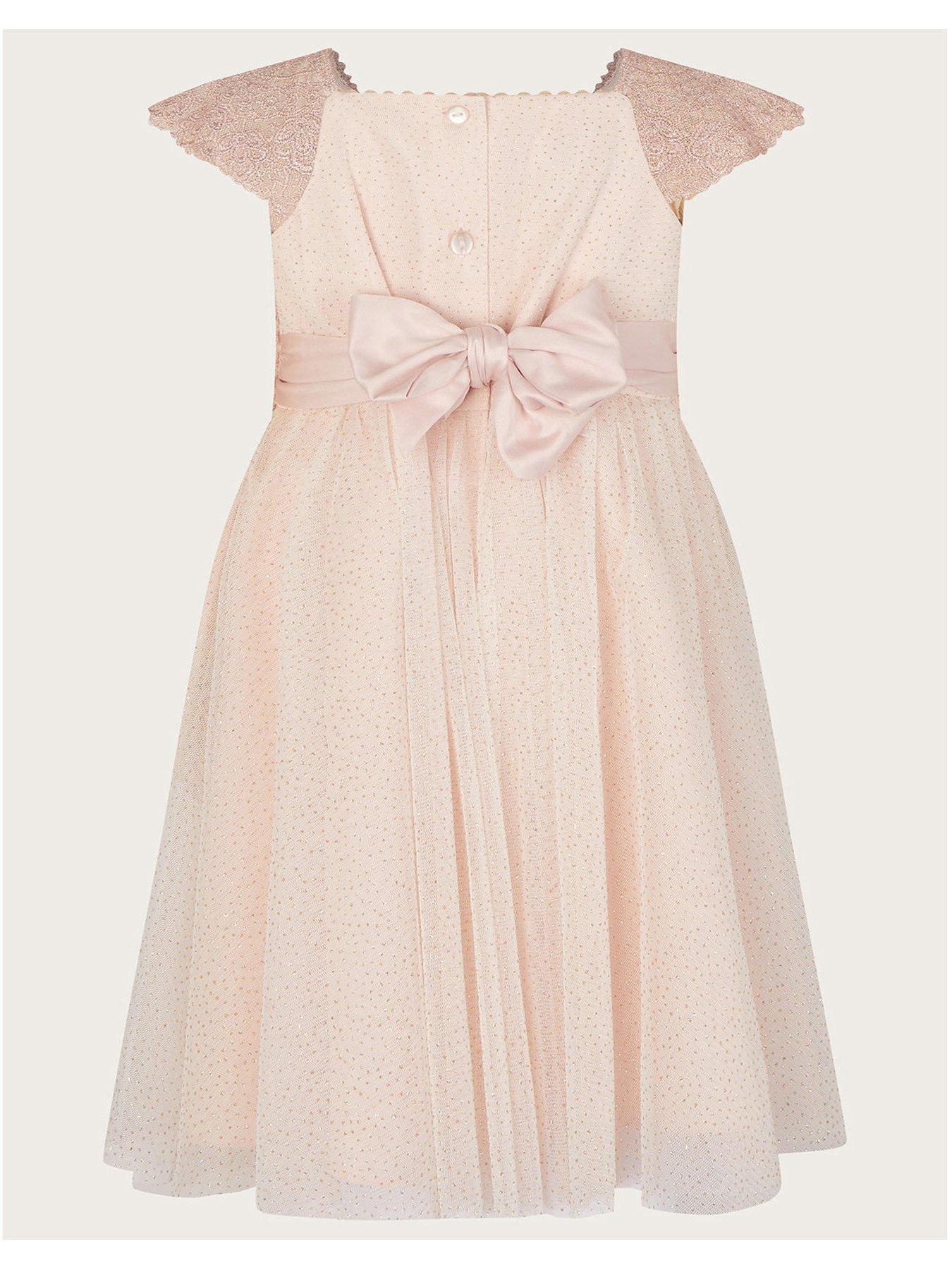 Blush pink baby girl hot sale dress